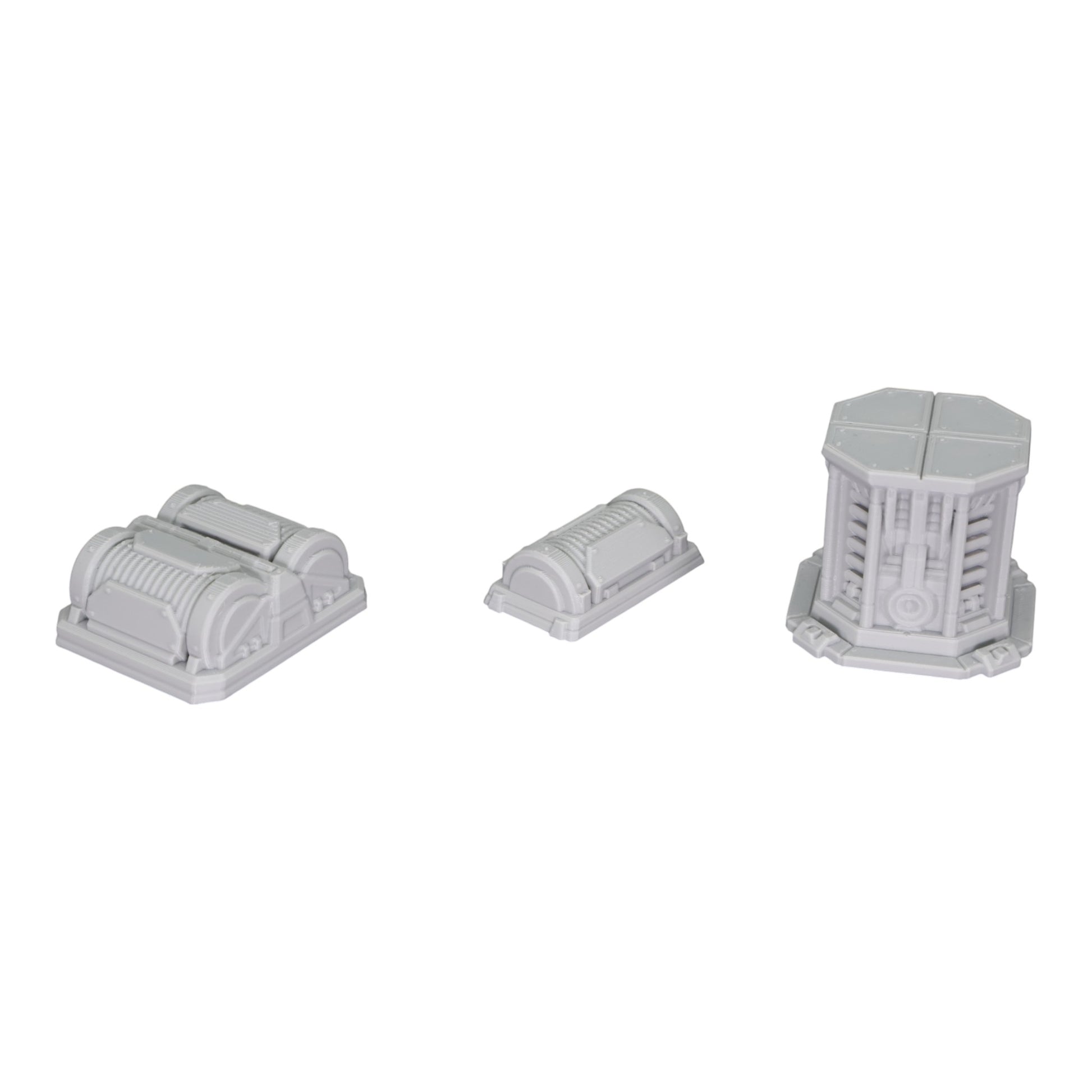 Wargaming 28mm scatter terrain scenery showing 3D-printed item that is compatible with games such as Warhammer 40K, Star Wars Legions, D+D, Dungeons and Dragons, Sci-Fi, Fantasy and other miniature tabletop games. Brand Jawar3d found at www.jawar3d.co.uk.