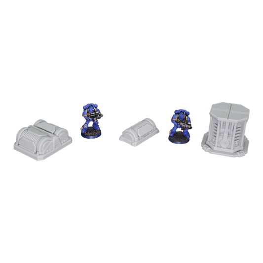 Power Cell Set - 28mm Wargaming Scatter Terrain Scenery Tabletop Grimdark