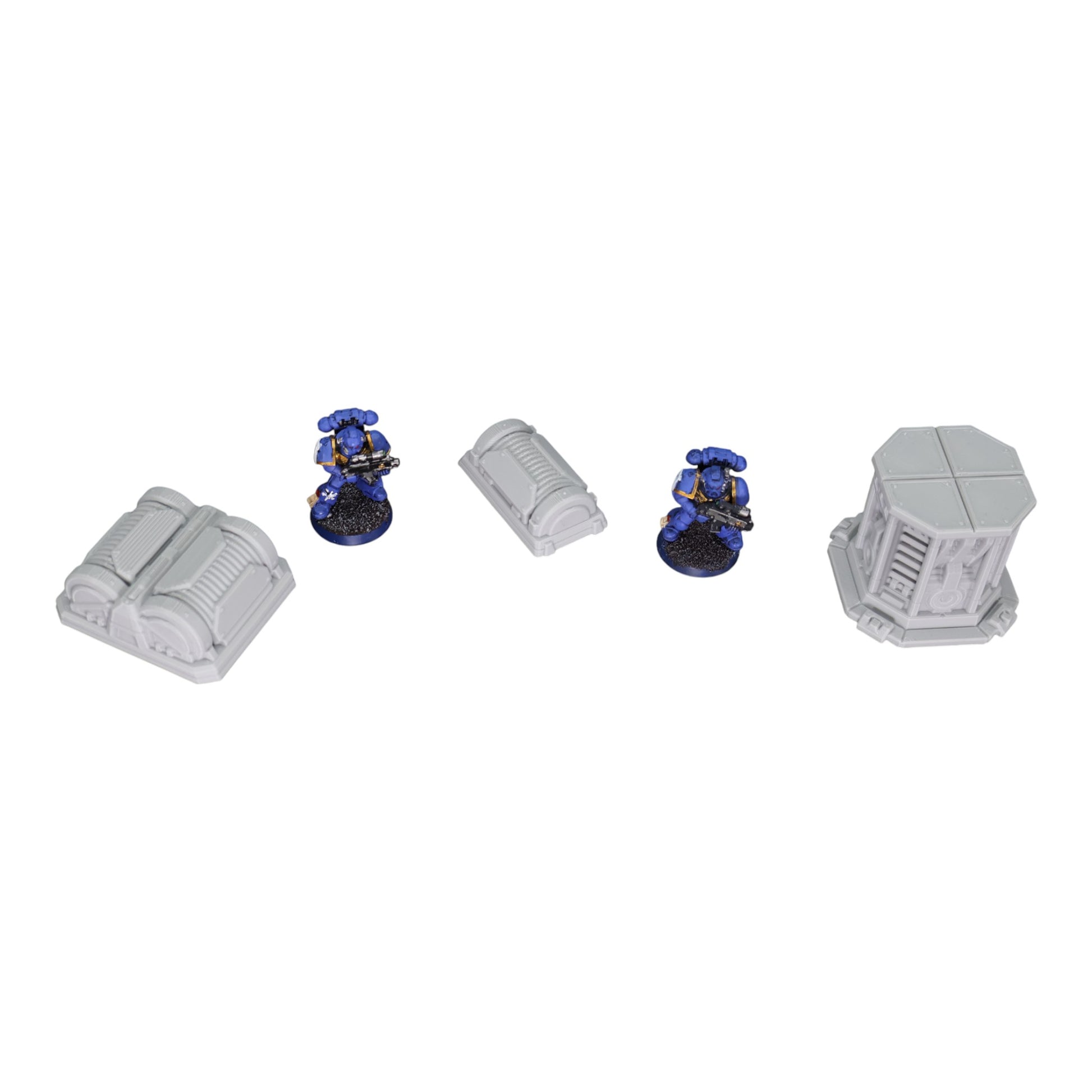 Wargaming 28mm scatter terrain scenery showing 3D-printed item that is compatible with games such as Warhammer 40K, Star Wars Legions, D+D, Dungeons and Dragons, Sci-Fi, Fantasy and other miniature tabletop games. Brand Jawar3d found at www.jawar3d.co.uk.
