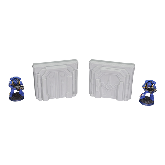 Door Set - 28mm Wargaming Scatter Terrain Scenery Tabletop Grimdark