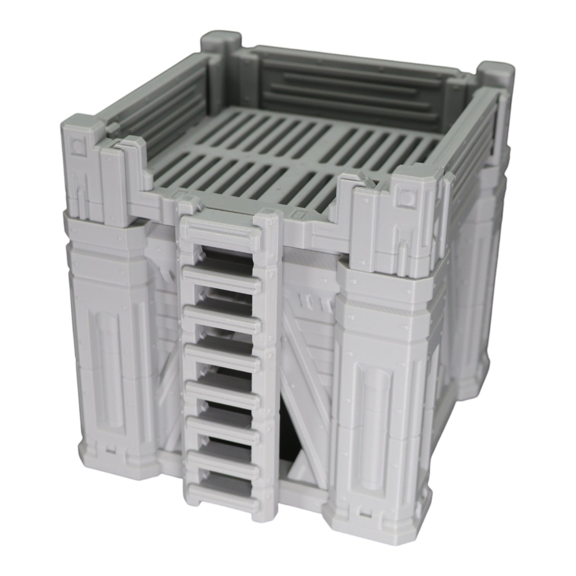 Wargaming 28mm scatter terrain scenery showing 3D-printed item that is compatible with games such as Warhammer 40K, Star Wars Legions, D+D, Dungeons and Dragons, Sci-Fi, Fantasy and other miniature tabletop games. Brand Jawar3d found at www.jawar3d.co.uk.