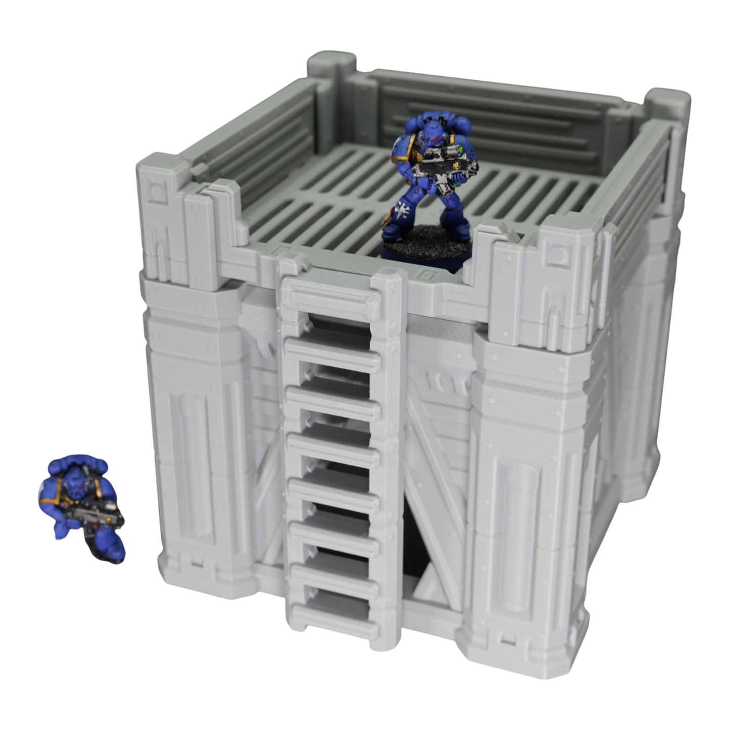 Platform Set #1 - 28mm Wargaming Scatter Terrain Scenery Tabletop Grimdark