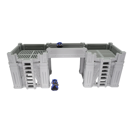 Platform Set #2 - 28mm Wargaming Scatter Terrain Scenery Tabletop Grimdark