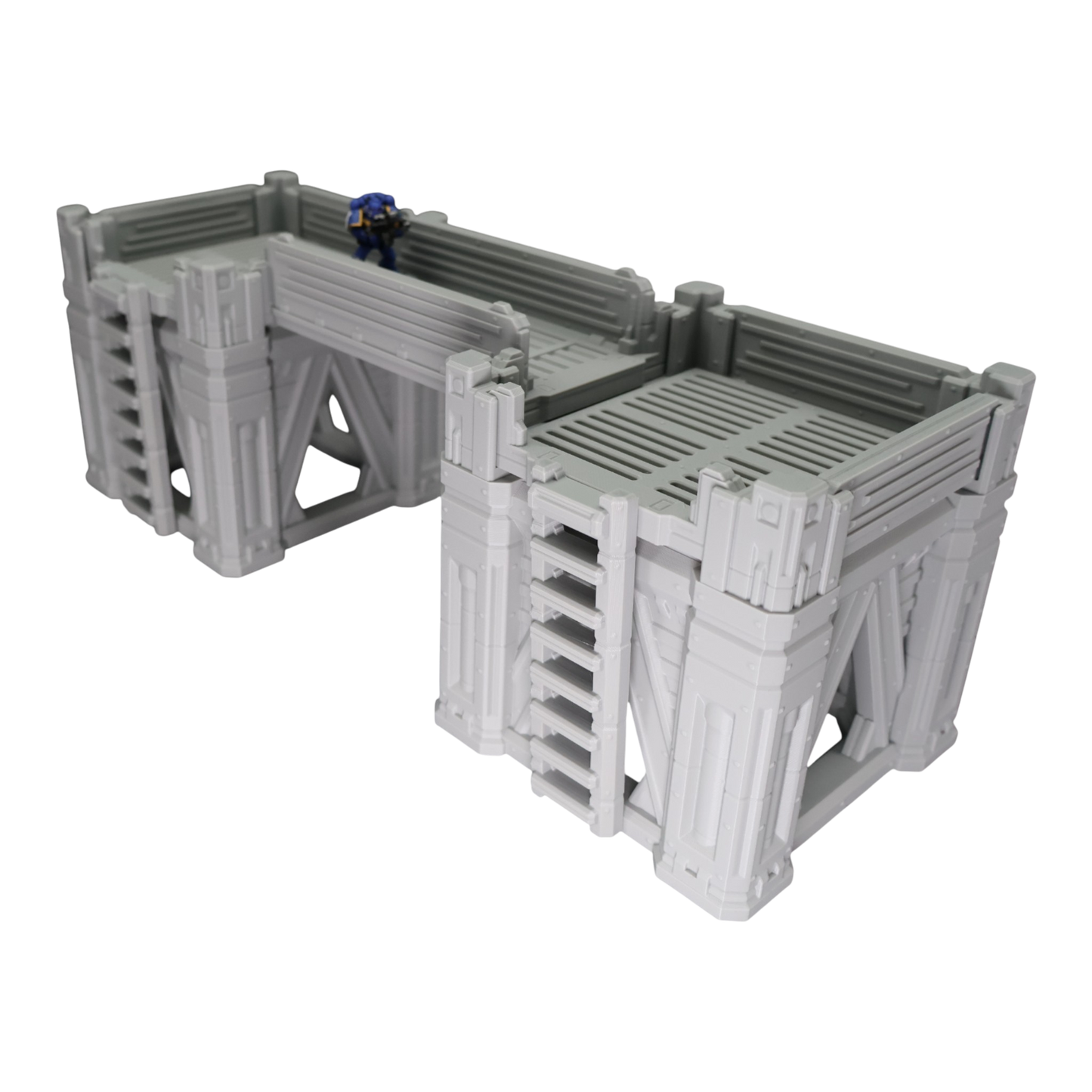 Platform Set #2 - 28mm Wargaming Scatter Terrain Scenery Tabletop Grimdark