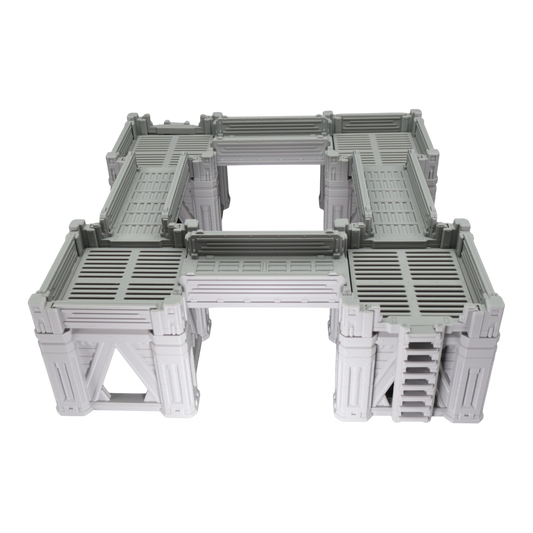 Platform Set #3 - 28mm Wargaming Scatter Terrain Scenery Tabletop Grimdark