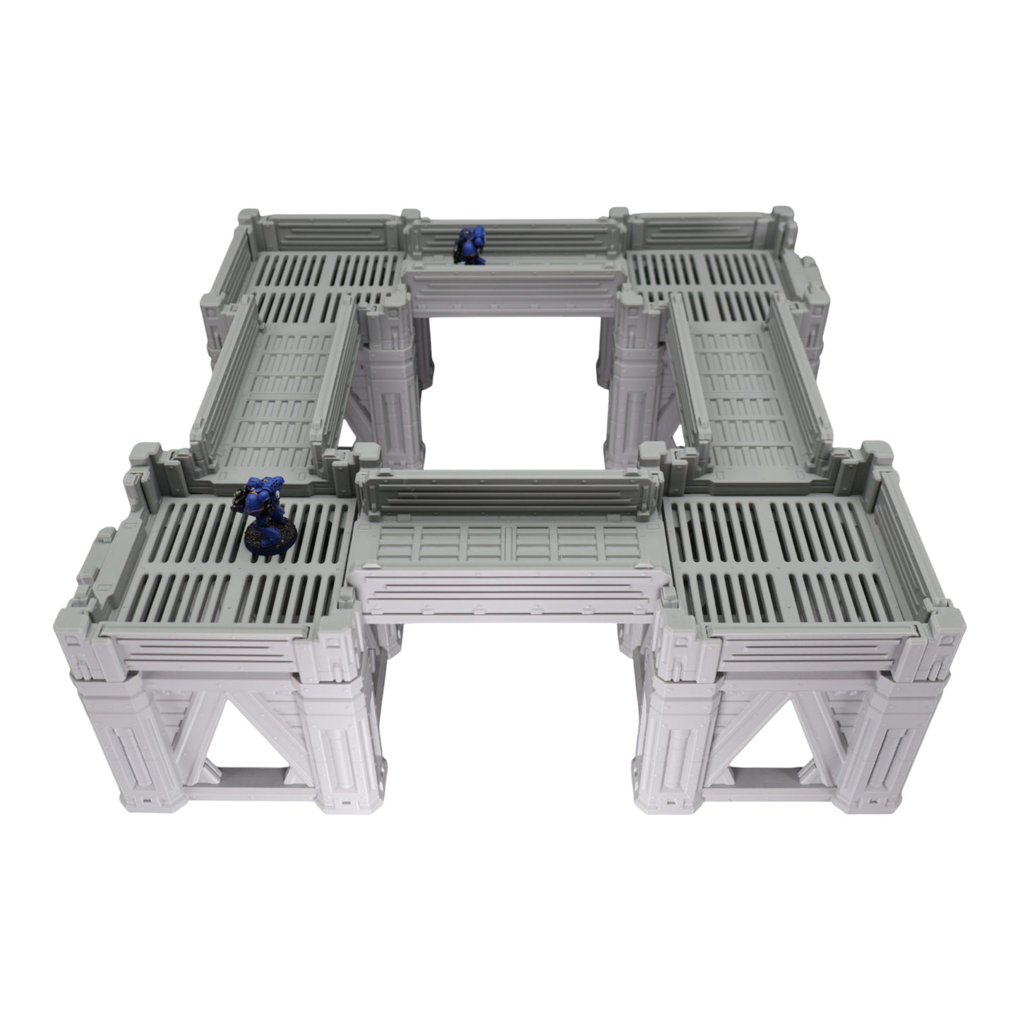 Platform Set #3 - 28mm Wargaming Scatter Terrain Scenery Tabletop Grimdark