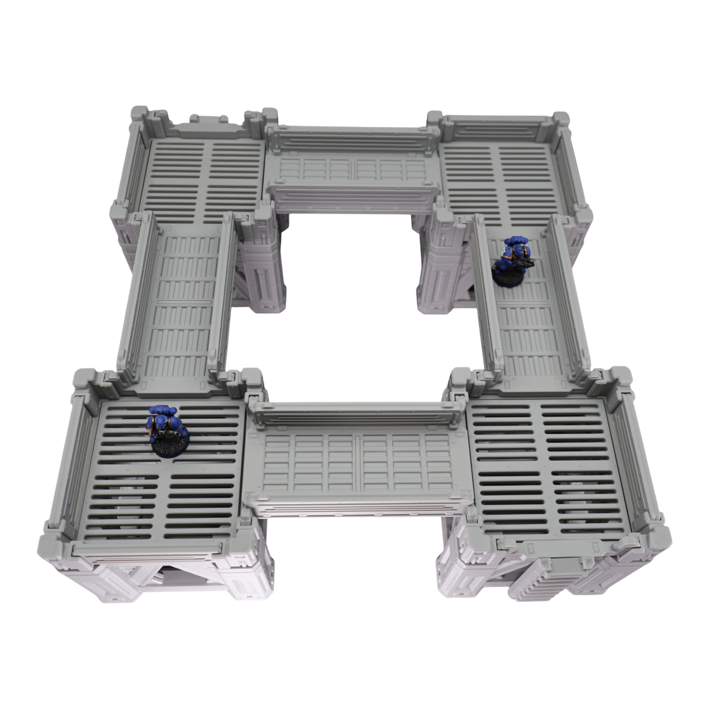 Platform Set #3 - 28mm Wargaming Scatter Terrain Scenery Tabletop Grimdark