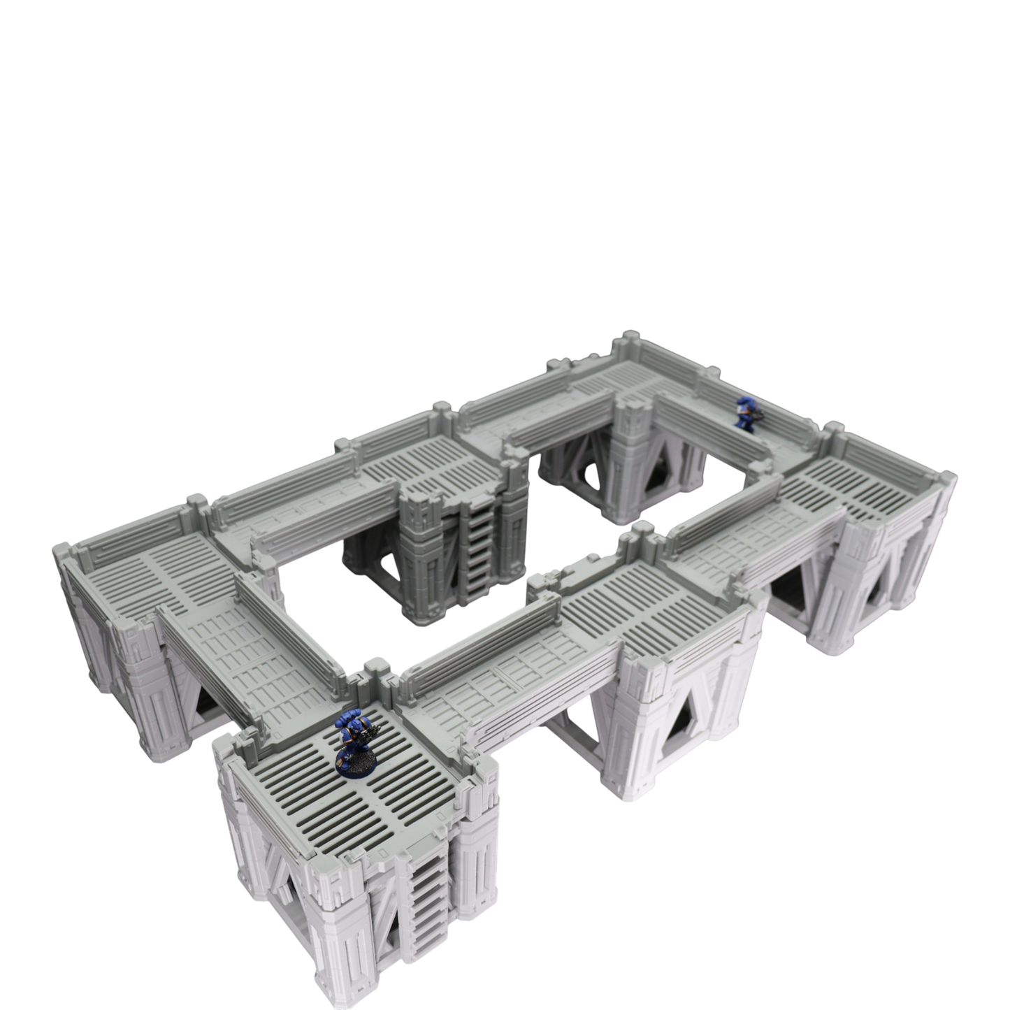 Platform Set #4 - 28mm Wargaming Scatter Terrain Scenery Tabletop Grimdark