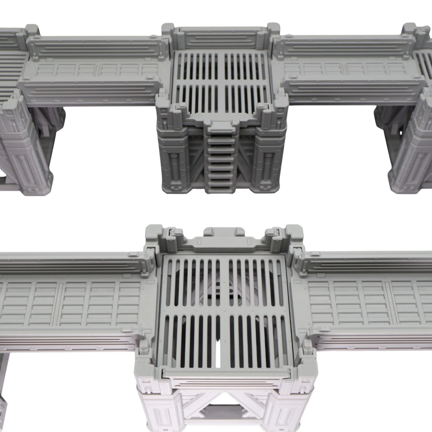 Platform Set #4 - 28mm Wargaming Scatter Terrain Scenery Tabletop Grimdark