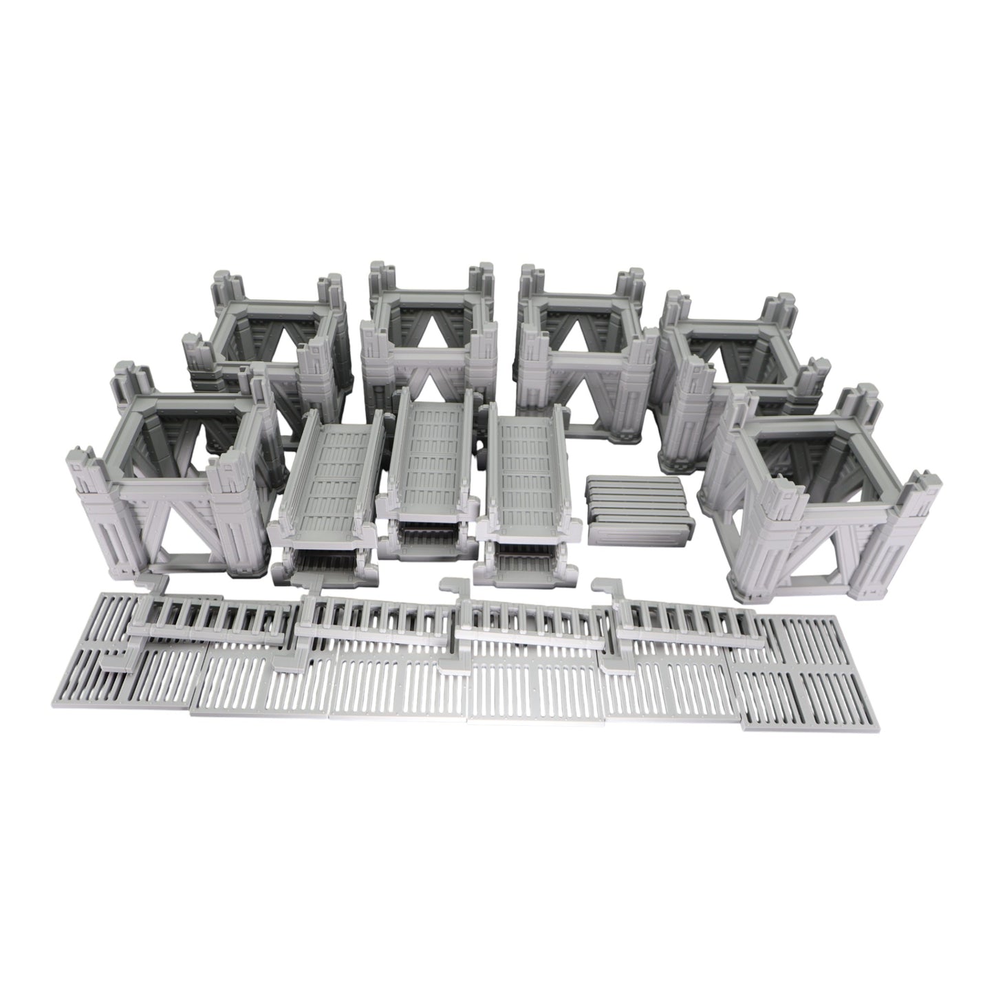 Wargaming 28mm scatter terrain scenery showing 3D-printed item that is compatible with games such as Warhammer 40K, Star Wars Legions, D+D, Dungeons and Dragons, Sci-Fi, Fantasy and other miniature tabletop games. Brand Jawar3d found at www.jawar3d.co.uk.