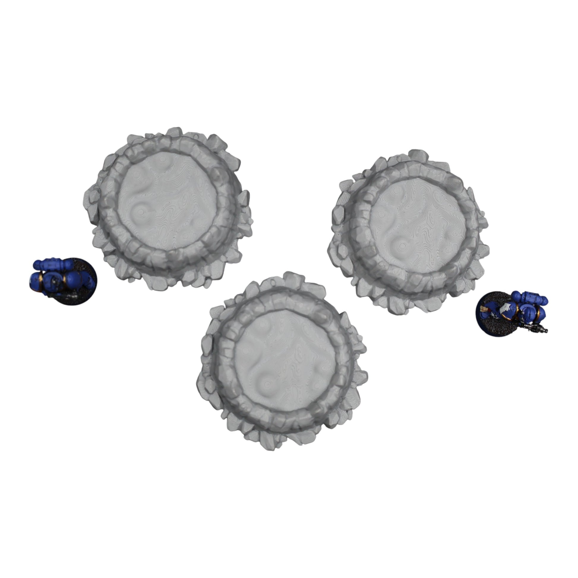 Wargaming 28mm scatter terrain scenery showing 3D-printed item that is compatible with games such as Warhammer 40K, Star Wars Legions, D+D, Dungeons and Dragons, Sci-Fi, Fantasy and other miniature tabletop games. Brand Jawar3d found at www.jawar3d.co.uk.