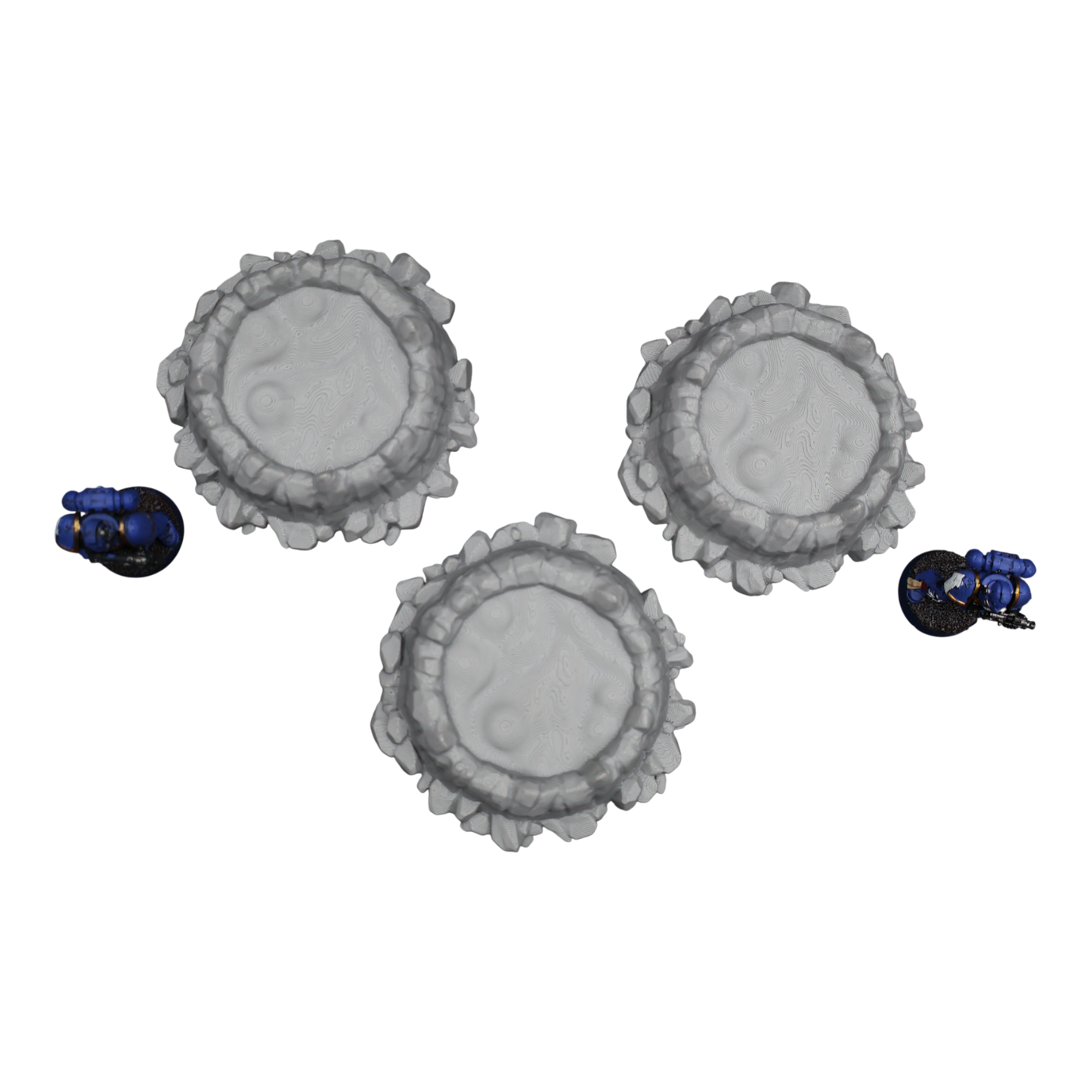 Wargaming 28mm scatter terrain scenery showing 3D-printed item that is compatible with games such as Warhammer 40K, Star Wars Legions, D+D, Dungeons and Dragons, Sci-Fi, Fantasy and other miniature tabletop games. Brand Jawar3d found at www.jawar3d.co.uk.