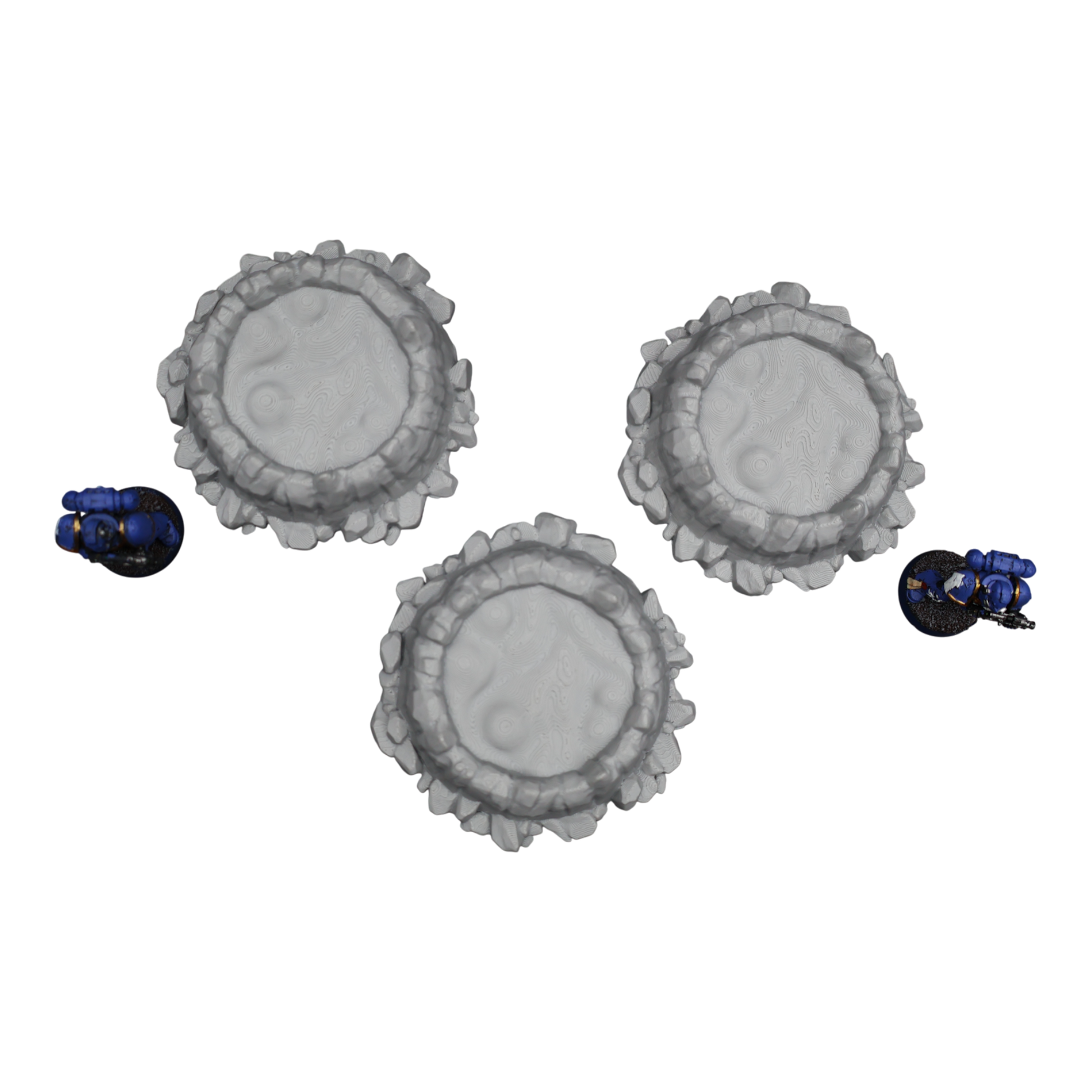 Wargaming 28mm scatter terrain scenery showing 3D-printed item that is compatible with games such as Warhammer 40K, Star Wars Legions, D+D, Dungeons and Dragons, Sci-Fi, Fantasy and other miniature tabletop games. Brand Jawar3d found at www.jawar3d.co.uk.