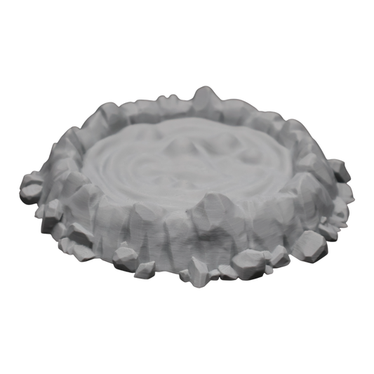 Wargaming 28mm scatter terrain scenery showing 3D-printed item that is compatible with games such as Warhammer 40K, Star Wars Legions, D+D, Dungeons and Dragons, Sci-Fi, Fantasy and other miniature tabletop games. Brand Jawar3d found at www.jawar3d.co.uk.
