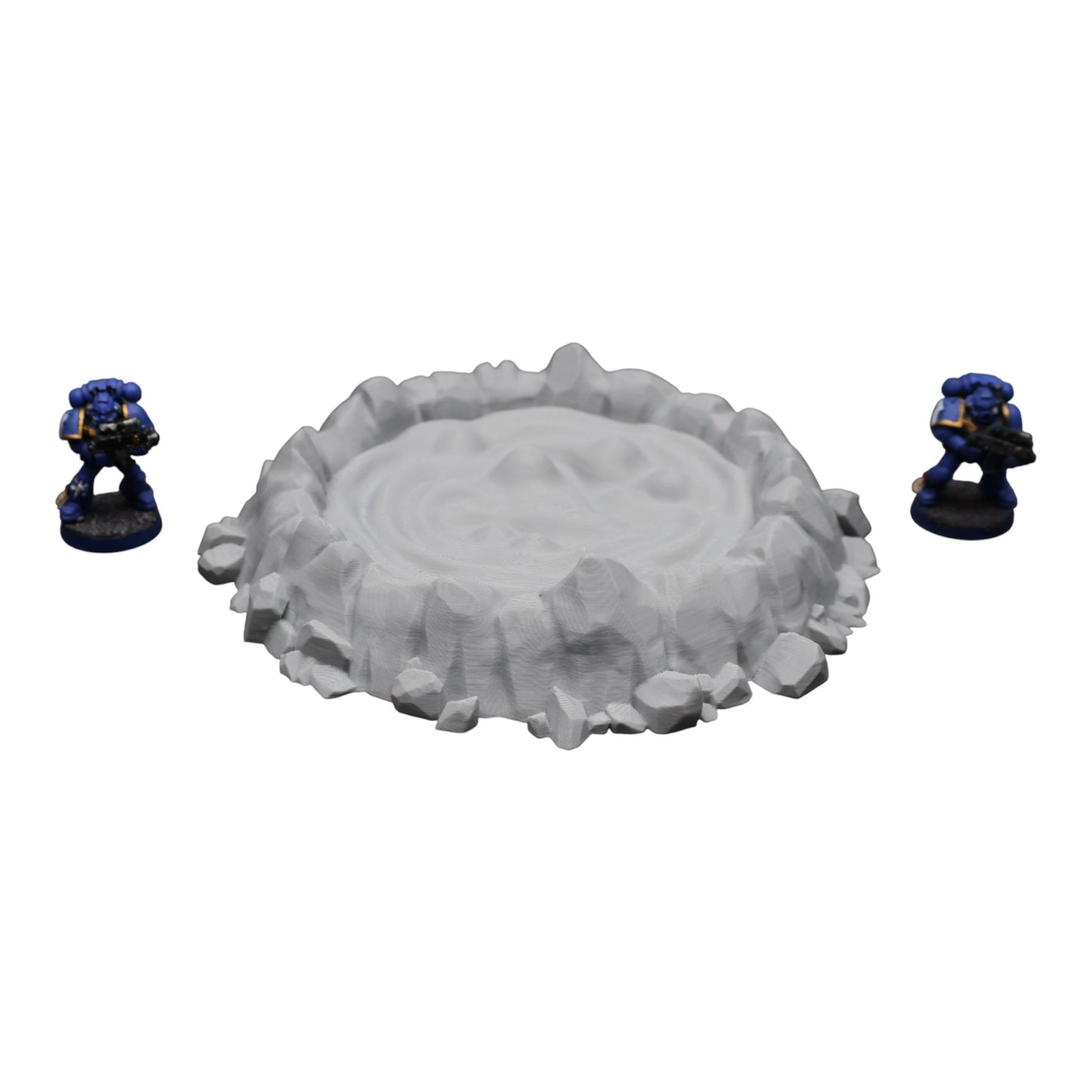 Wargaming 28mm scatter terrain scenery showing 3D-printed item that is compatible with games such as Warhammer 40K, Star Wars Legions, D+D, Dungeons and Dragons, Sci-Fi, Fantasy and other miniature tabletop games. Brand Jawar3d found at www.jawar3d.co.uk.
