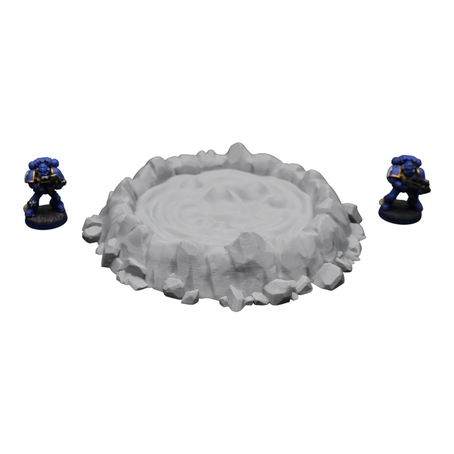 Wargaming 28mm scatter terrain scenery showing 3D-printed item that is compatible with games such as Warhammer 40K, Star Wars Legions, D+D, Dungeons and Dragons, Sci-Fi, Fantasy and other miniature tabletop games. Brand Jawar3d found at www.jawar3d.co.uk.