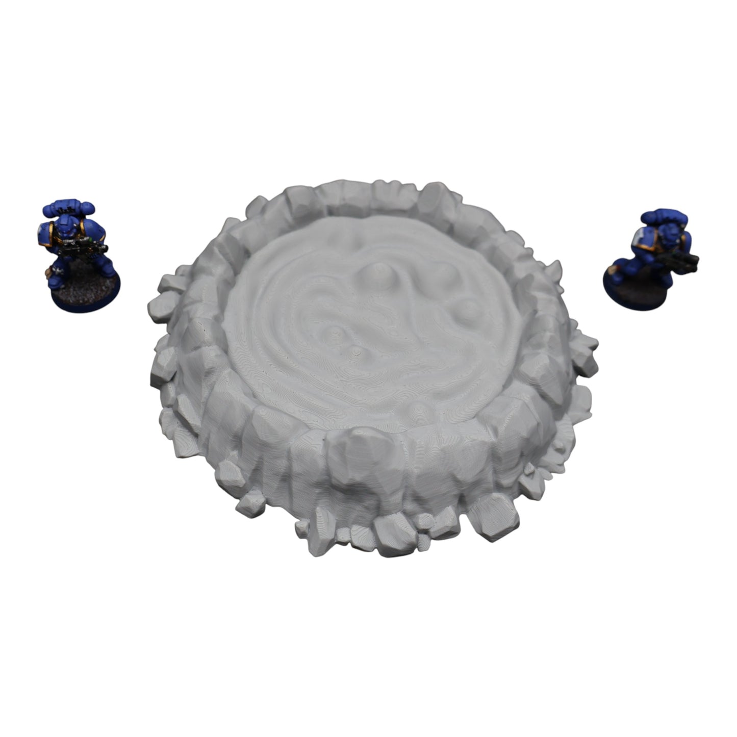 Wargaming 28mm scatter terrain scenery showing 3D-printed item that is compatible with games such as Warhammer 40K, Star Wars Legions, D+D, Dungeons and Dragons, Sci-Fi, Fantasy and other miniature tabletop games. Brand Jawar3d found at www.jawar3d.co.uk.