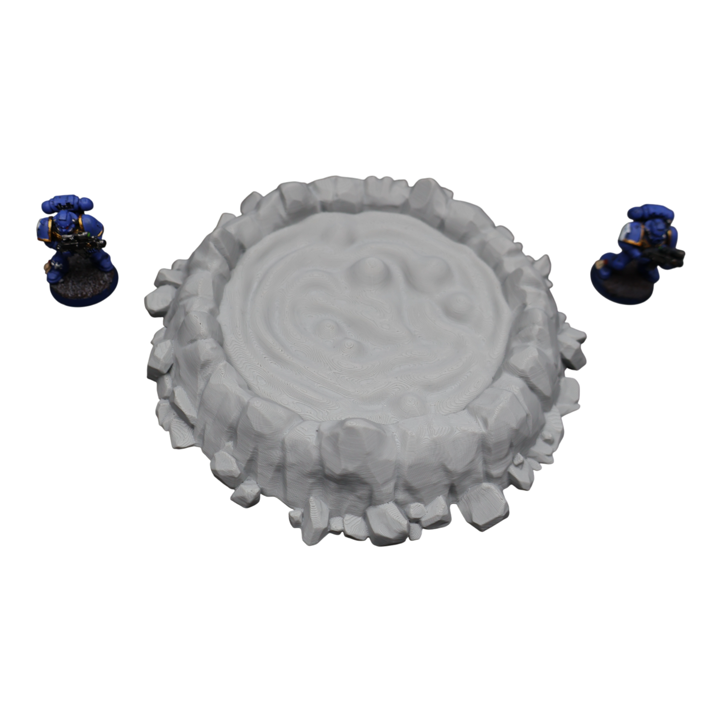 Wargaming 28mm scatter terrain scenery showing 3D-printed item that is compatible with games such as Warhammer 40K, Star Wars Legions, D+D, Dungeons and Dragons, Sci-Fi, Fantasy and other miniature tabletop games. Brand Jawar3d found at www.jawar3d.co.uk.