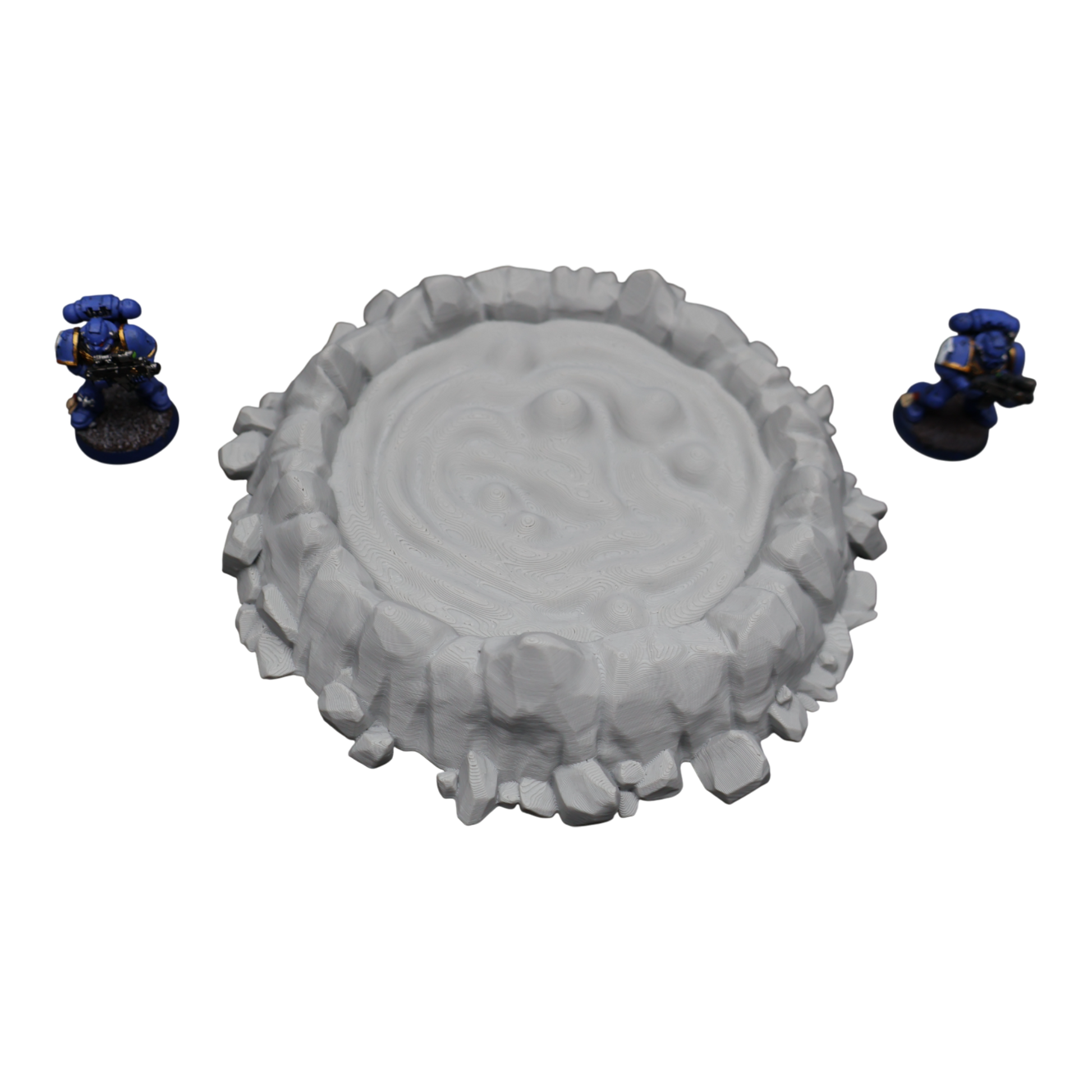 Wargaming 28mm scatter terrain scenery showing 3D-printed item that is compatible with games such as Warhammer 40K, Star Wars Legions, D+D, Dungeons and Dragons, Sci-Fi, Fantasy and other miniature tabletop games. Brand Jawar3d found at www.jawar3d.co.uk.