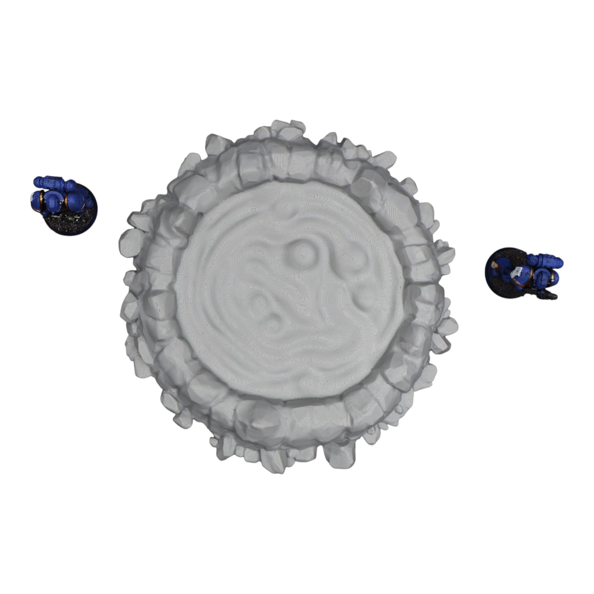 Wargaming 28mm scatter terrain scenery showing 3D-printed item that is compatible with games such as Warhammer 40K, Star Wars Legions, D+D, Dungeons and Dragons, Sci-Fi, Fantasy and other miniature tabletop games. Brand Jawar3d found at www.jawar3d.co.uk.