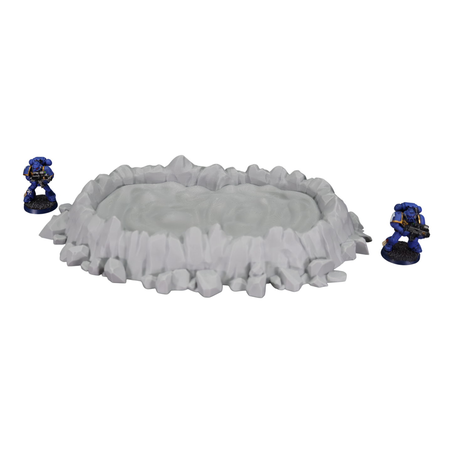 Wargaming 28mm scatter terrain scenery showing 3D-printed item that is compatible with games such as Warhammer 40K, Star Wars Legions, D+D, Dungeons and Dragons, Sci-Fi, Fantasy and other miniature tabletop games. Brand Jawar3d found at www.jawar3d.co.uk.