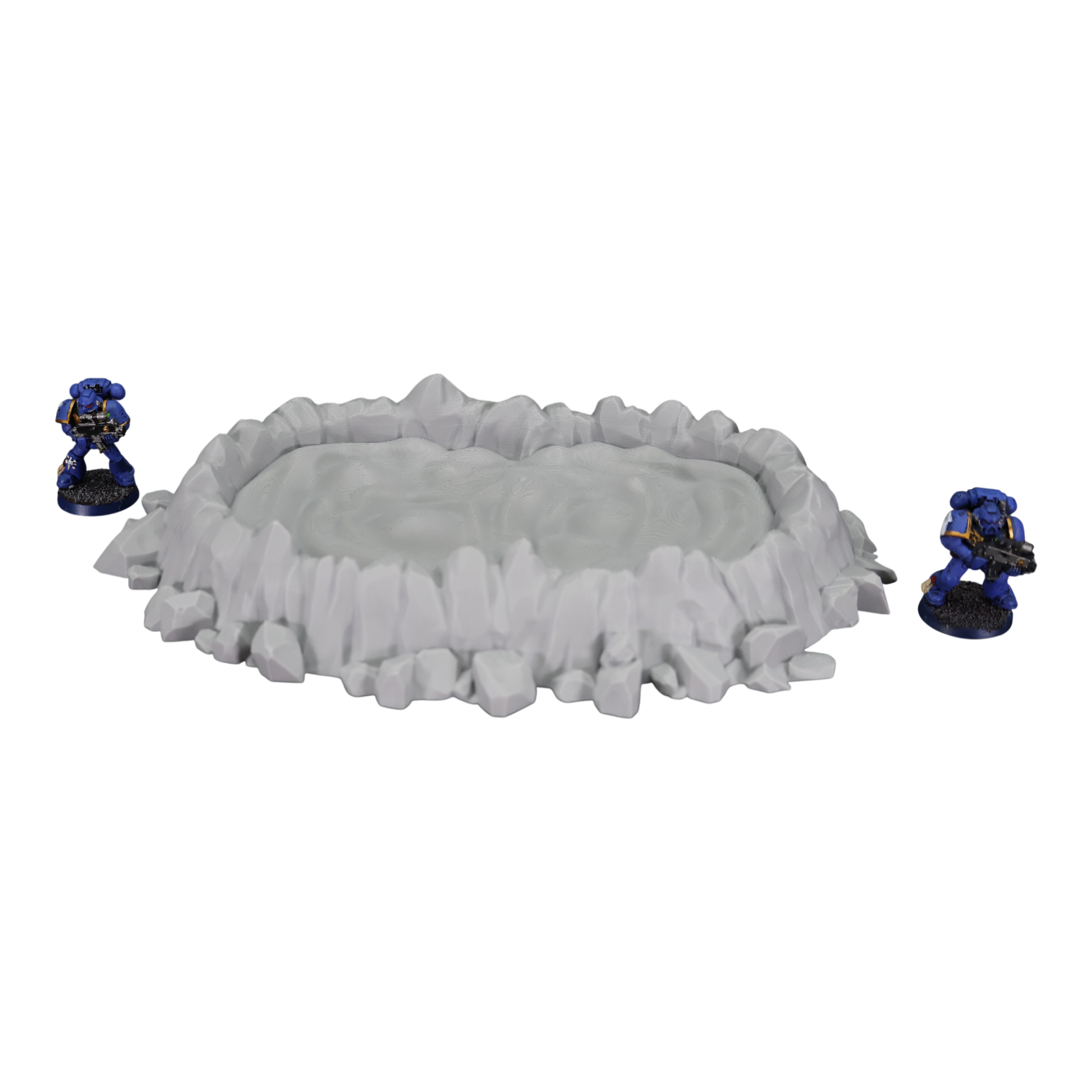 Wargaming 28mm scatter terrain scenery showing 3D-printed item that is compatible with games such as Warhammer 40K, Star Wars Legions, D+D, Dungeons and Dragons, Sci-Fi, Fantasy and other miniature tabletop games. Brand Jawar3d found at www.jawar3d.co.uk.