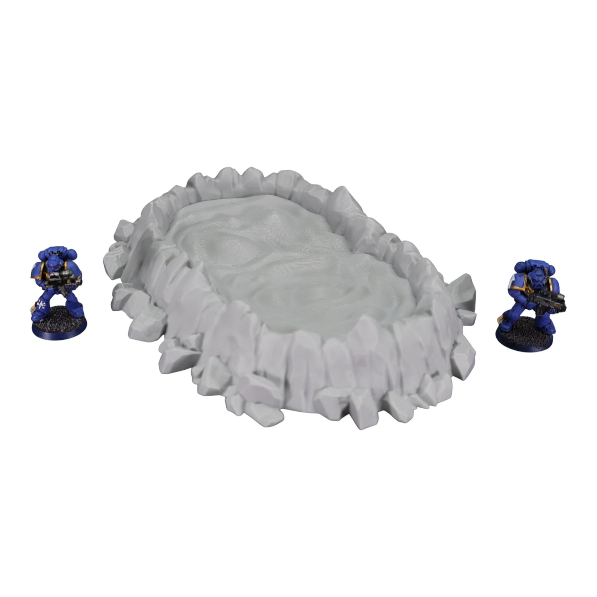 Wargaming 28mm scatter terrain scenery showing 3D-printed item that is compatible with games such as Warhammer 40K, Star Wars Legions, D+D, Dungeons and Dragons, Sci-Fi, Fantasy and other miniature tabletop games. Brand Jawar3d found at www.jawar3d.co.uk.