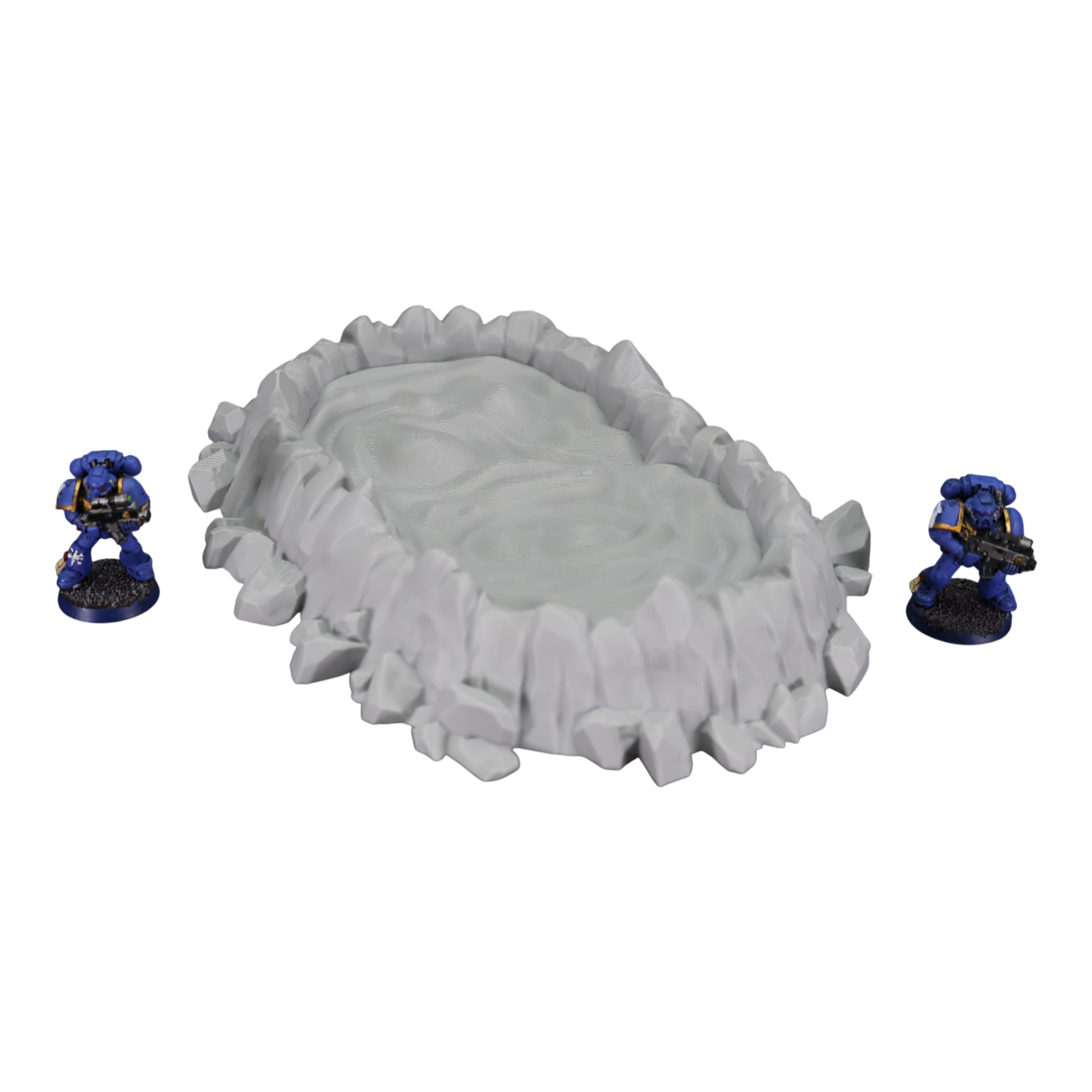 Wargaming 28mm scatter terrain scenery showing 3D-printed item that is compatible with games such as Warhammer 40K, Star Wars Legions, D+D, Dungeons and Dragons, Sci-Fi, Fantasy and other miniature tabletop games. Brand Jawar3d found at www.jawar3d.co.uk.