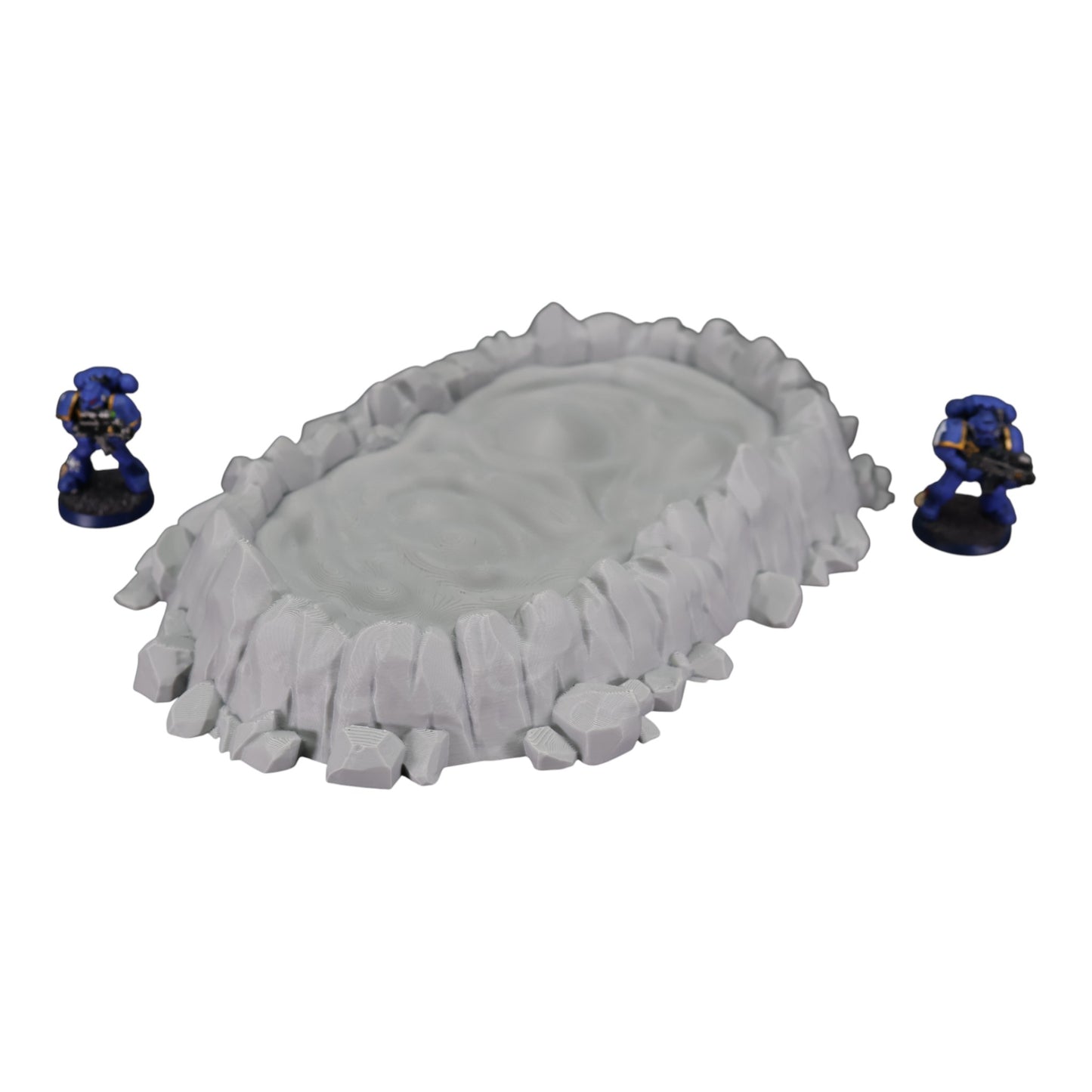 Wargaming 28mm scatter terrain scenery showing 3D-printed item that is compatible with games such as Warhammer 40K, Star Wars Legions, D+D, Dungeons and Dragons, Sci-Fi, Fantasy and other miniature tabletop games. Brand Jawar3d found at www.jawar3d.co.uk.