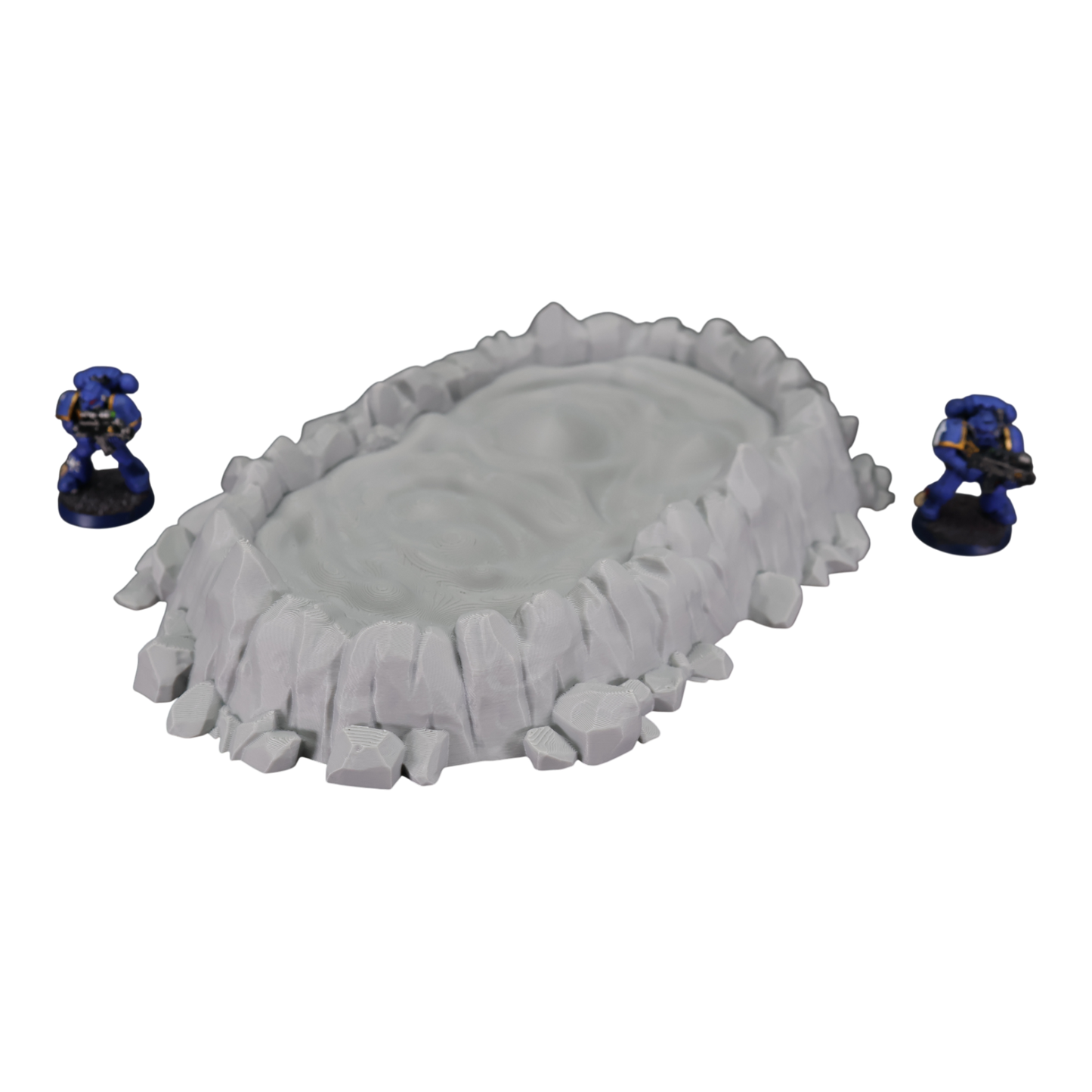Wargaming 28mm scatter terrain scenery showing 3D-printed item that is compatible with games such as Warhammer 40K, Star Wars Legions, D+D, Dungeons and Dragons, Sci-Fi, Fantasy and other miniature tabletop games. Brand Jawar3d found at www.jawar3d.co.uk.