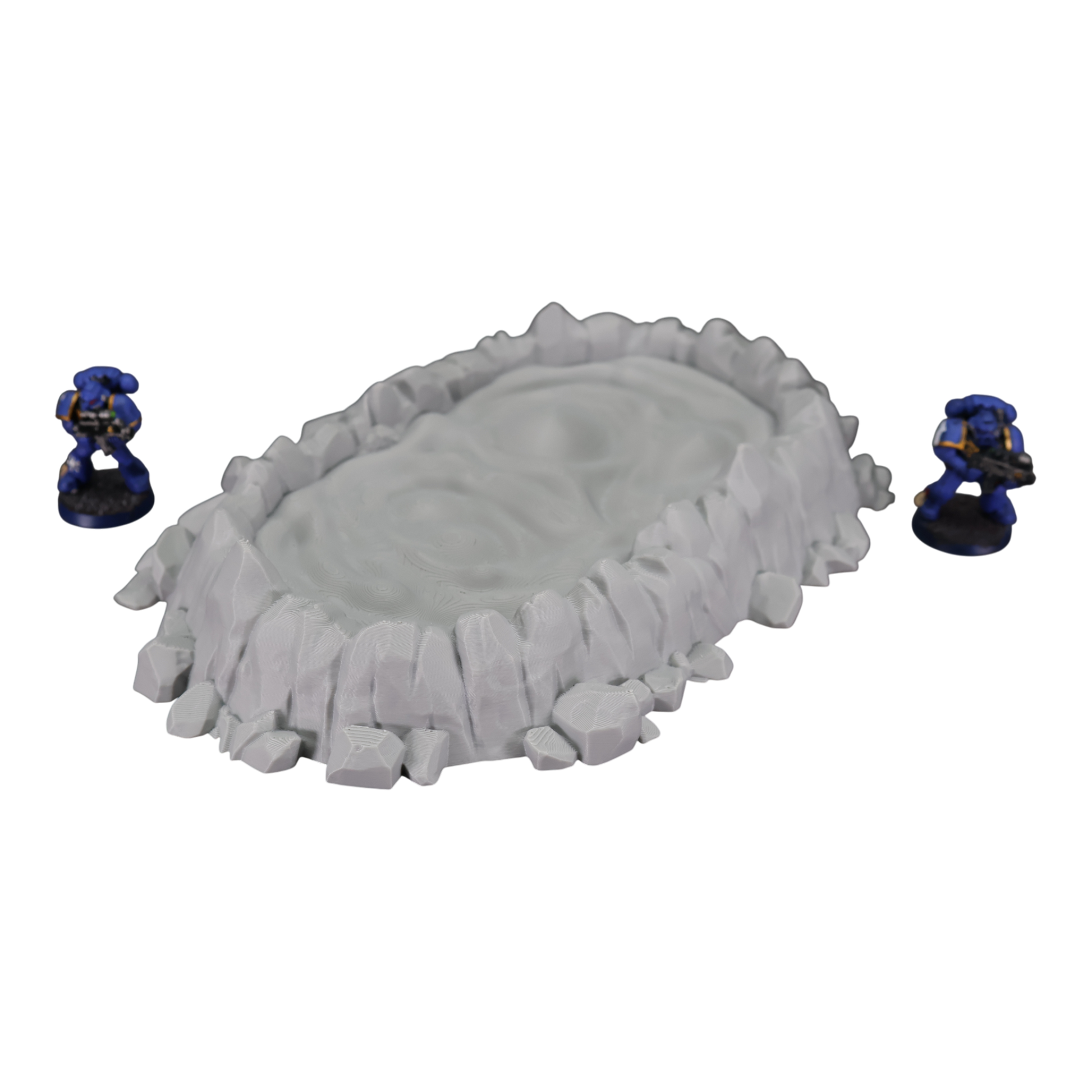 Wargaming 28mm scatter terrain scenery showing 3D-printed item that is compatible with games such as Warhammer 40K, Star Wars Legions, D+D, Dungeons and Dragons, Sci-Fi, Fantasy and other miniature tabletop games. Brand Jawar3d found at www.jawar3d.co.uk.