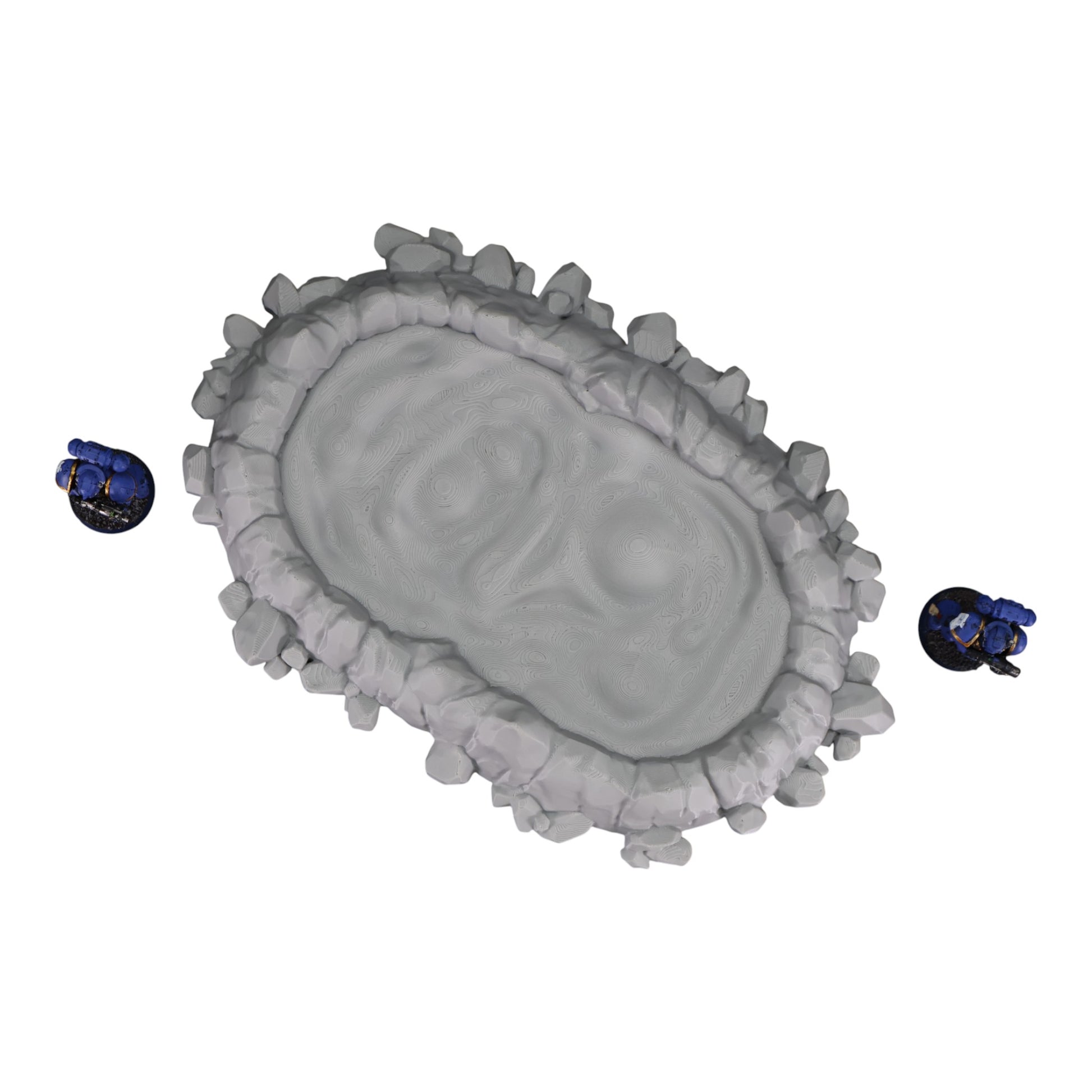Wargaming 28mm scatter terrain scenery showing 3D-printed item that is compatible with games such as Warhammer 40K, Star Wars Legions, D+D, Dungeons and Dragons, Sci-Fi, Fantasy and other miniature tabletop games. Brand Jawar3d found at www.jawar3d.co.uk.