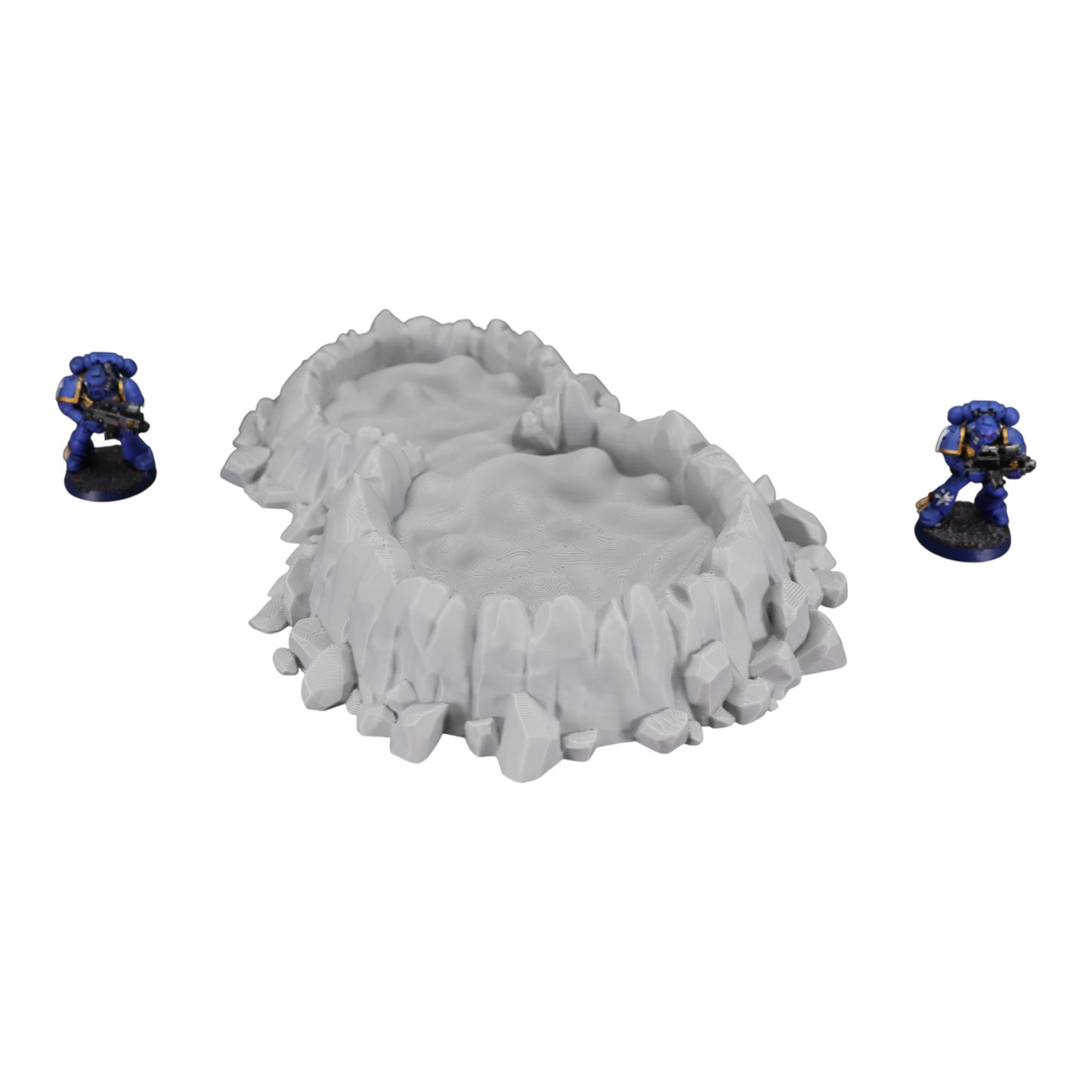 Wargaming 28mm scatter terrain scenery showing 3D-printed item that is compatible with games such as Warhammer 40K, Star Wars Legions, D+D, Dungeons and Dragons, Sci-Fi, Fantasy and other miniature tabletop games. Brand Jawar3d found at www.jawar3d.co.uk.