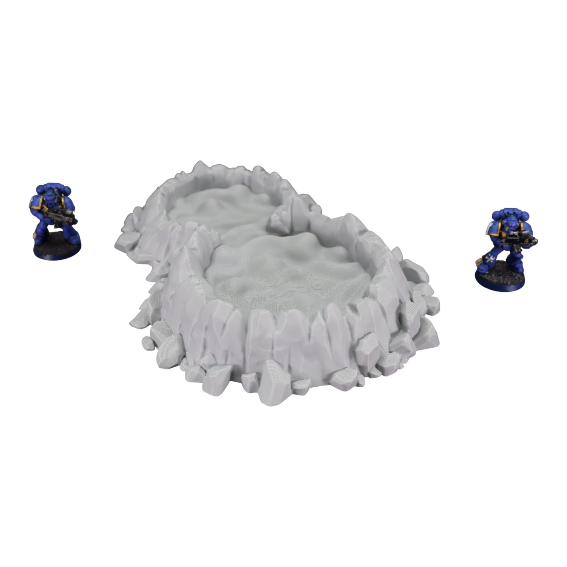 Wargaming 28mm scatter terrain scenery showing 3D-printed item that is compatible with games such as Warhammer 40K, Star Wars Legions, D+D, Dungeons and Dragons, Sci-Fi, Fantasy and other miniature tabletop games. Brand Jawar3d found at www.jawar3d.co.uk.