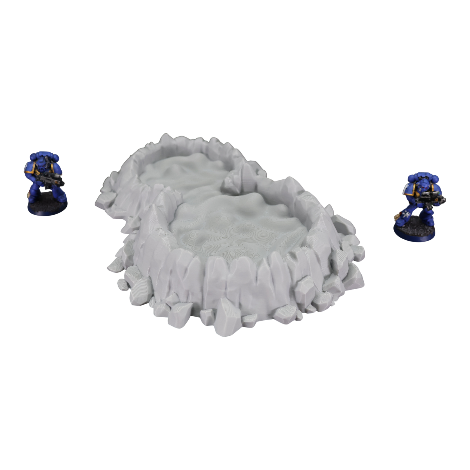 Wargaming 28mm scatter terrain scenery showing 3D-printed item that is compatible with games such as Warhammer 40K, Star Wars Legions, D+D, Dungeons and Dragons, Sci-Fi, Fantasy and other miniature tabletop games. Brand Jawar3d found at www.jawar3d.co.uk.