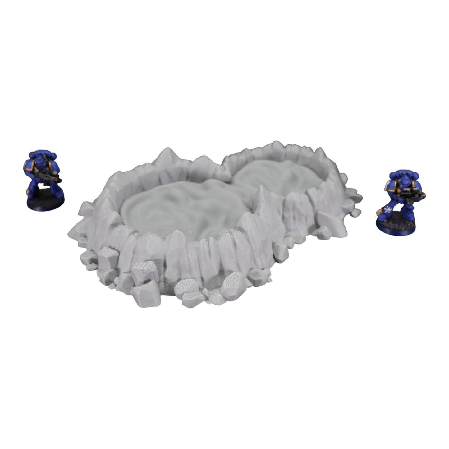 Wargaming 28mm scatter terrain scenery showing 3D-printed item that is compatible with games such as Warhammer 40K, Star Wars Legions, D+D, Dungeons and Dragons, Sci-Fi, Fantasy and other miniature tabletop games. Brand Jawar3d found at www.jawar3d.co.uk.