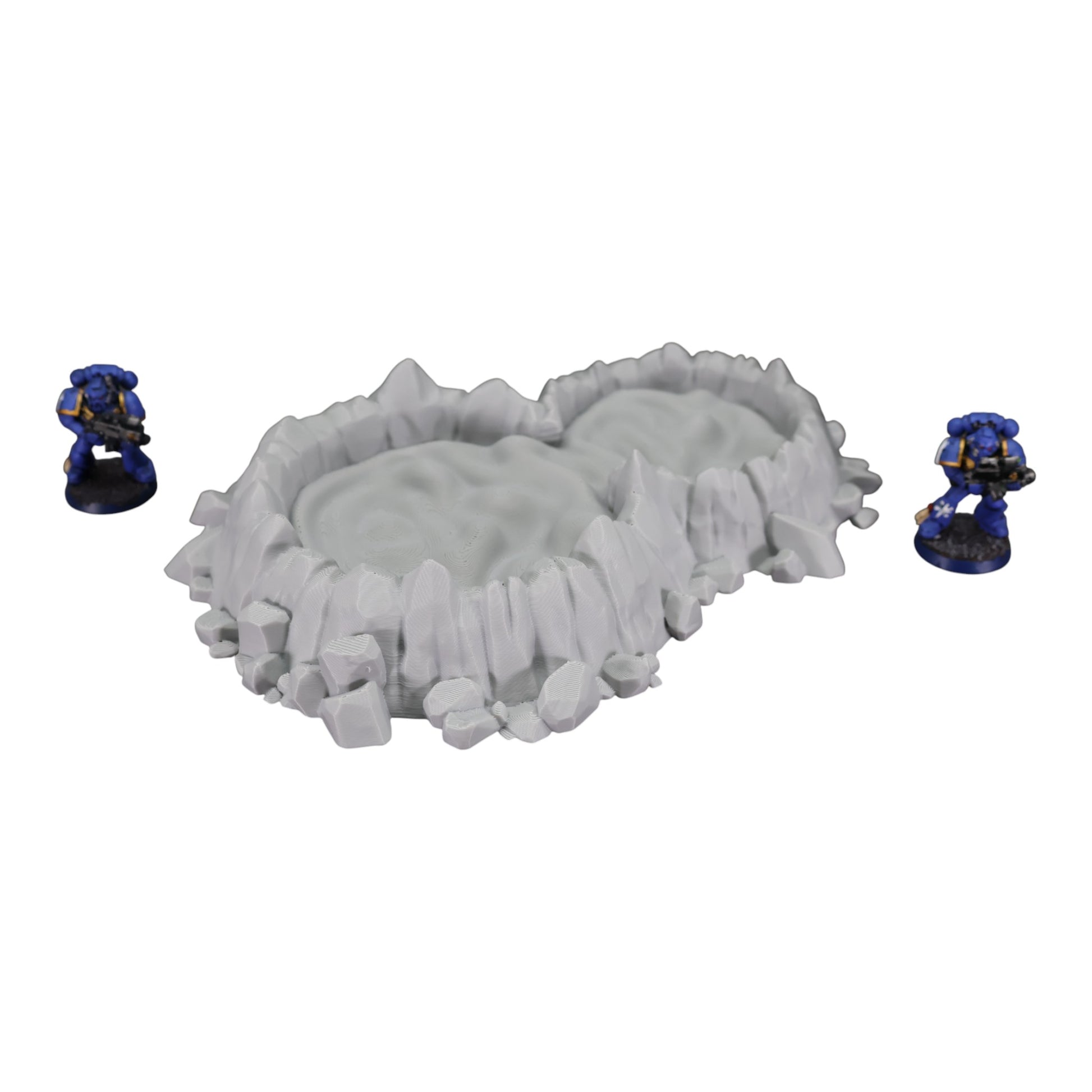 Wargaming 28mm scatter terrain scenery showing 3D-printed item that is compatible with games such as Warhammer 40K, Star Wars Legions, D+D, Dungeons and Dragons, Sci-Fi, Fantasy and other miniature tabletop games. Brand Jawar3d found at www.jawar3d.co.uk.