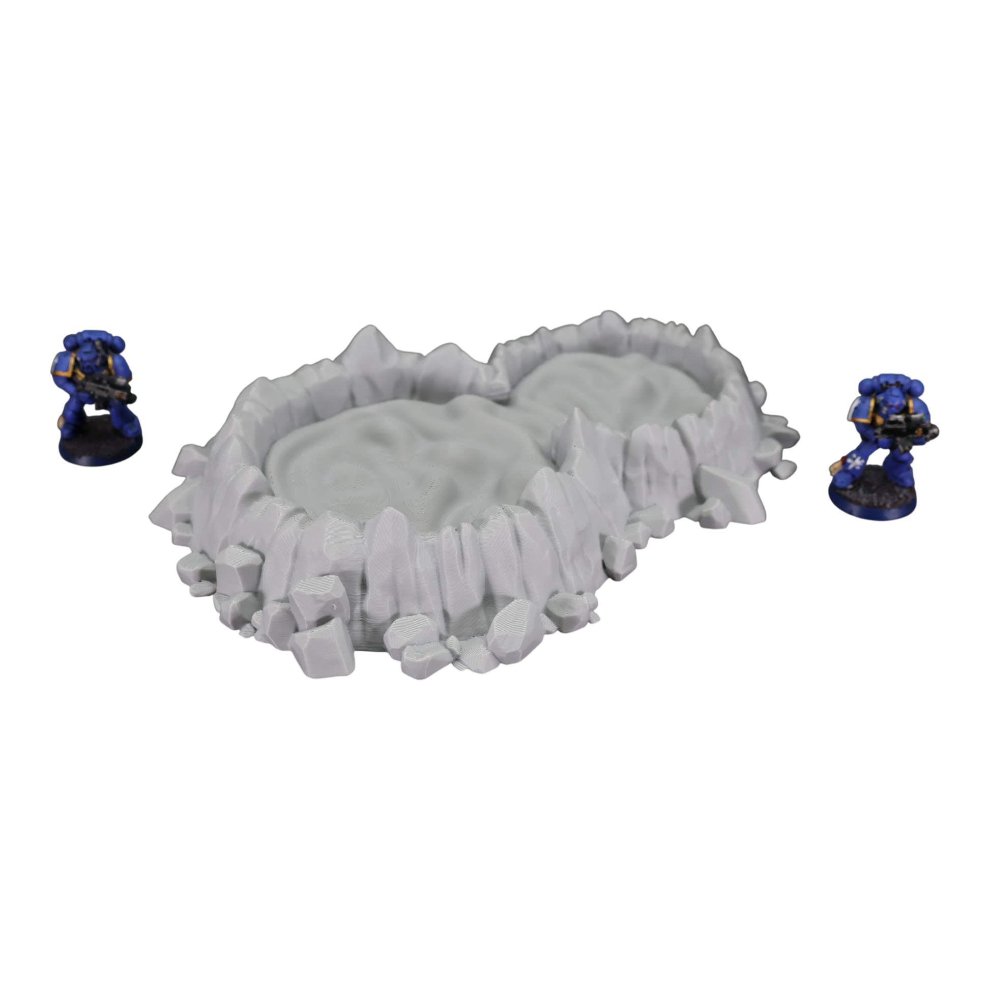 Wargaming 28mm scatter terrain scenery showing 3D-printed item that is compatible with games such as Warhammer 40K, Star Wars Legions, D+D, Dungeons and Dragons, Sci-Fi, Fantasy and other miniature tabletop games. Brand Jawar3d found at www.jawar3d.co.uk.