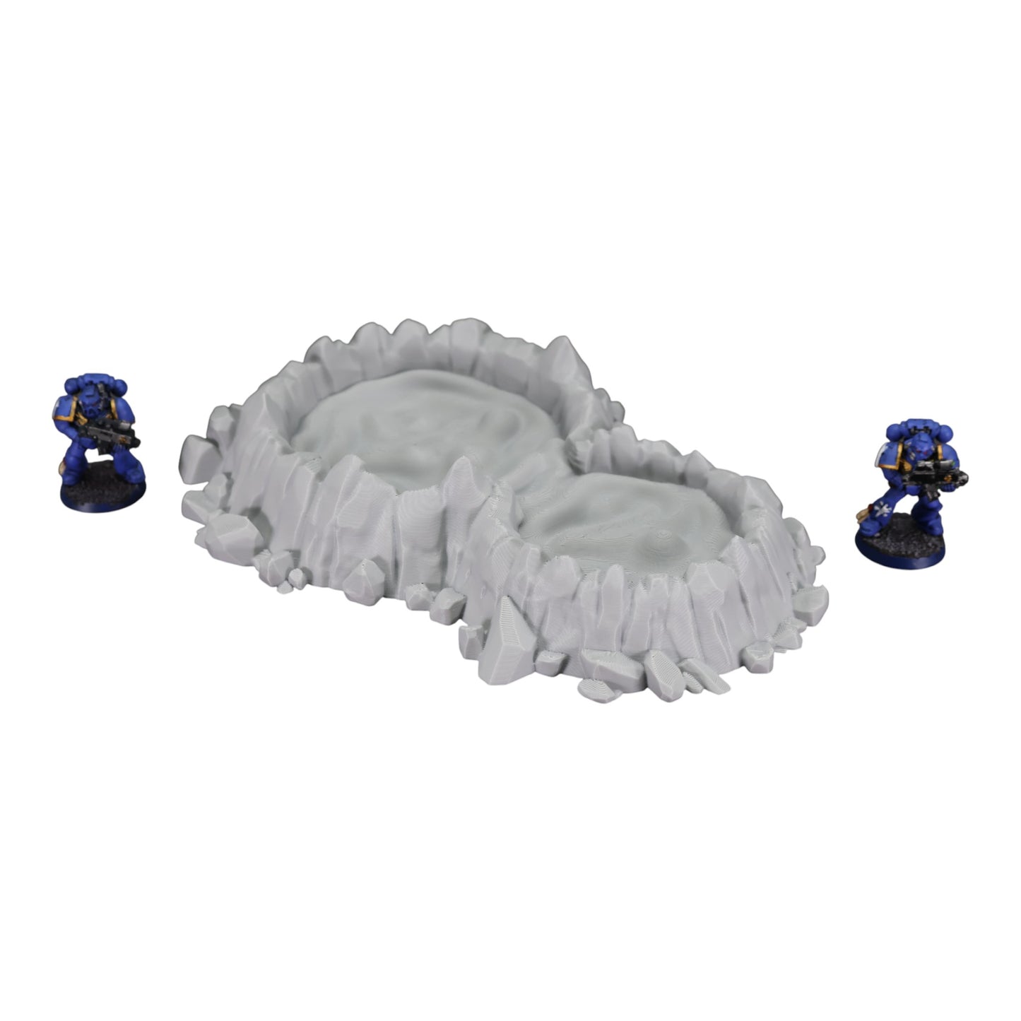 Wargaming 28mm scatter terrain scenery showing 3D-printed item that is compatible with games such as Warhammer 40K, Star Wars Legions, D+D, Dungeons and Dragons, Sci-Fi, Fantasy and other miniature tabletop games. Brand Jawar3d found at www.jawar3d.co.uk.