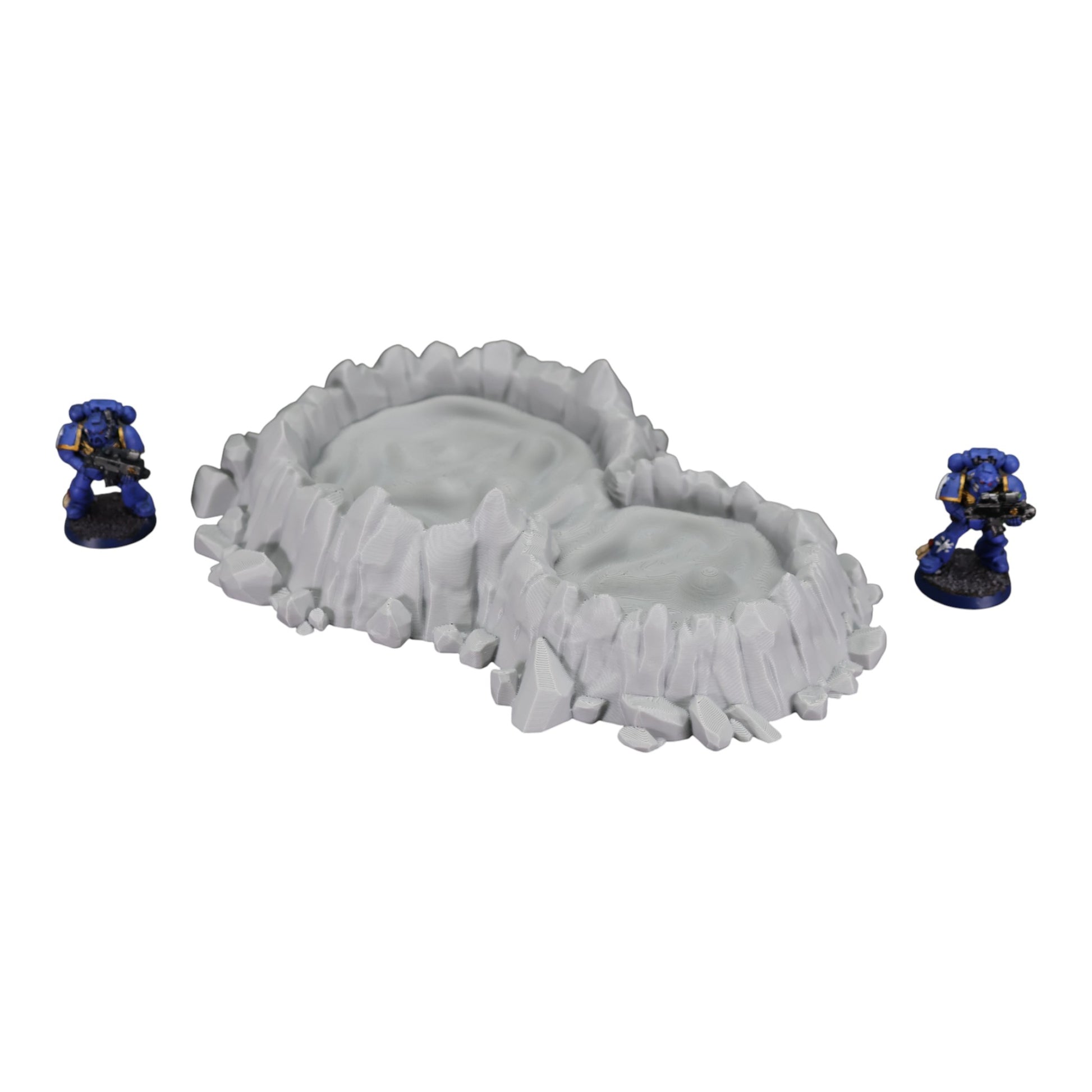 Wargaming 28mm scatter terrain scenery showing 3D-printed item that is compatible with games such as Warhammer 40K, Star Wars Legions, D+D, Dungeons and Dragons, Sci-Fi, Fantasy and other miniature tabletop games. Brand Jawar3d found at www.jawar3d.co.uk.