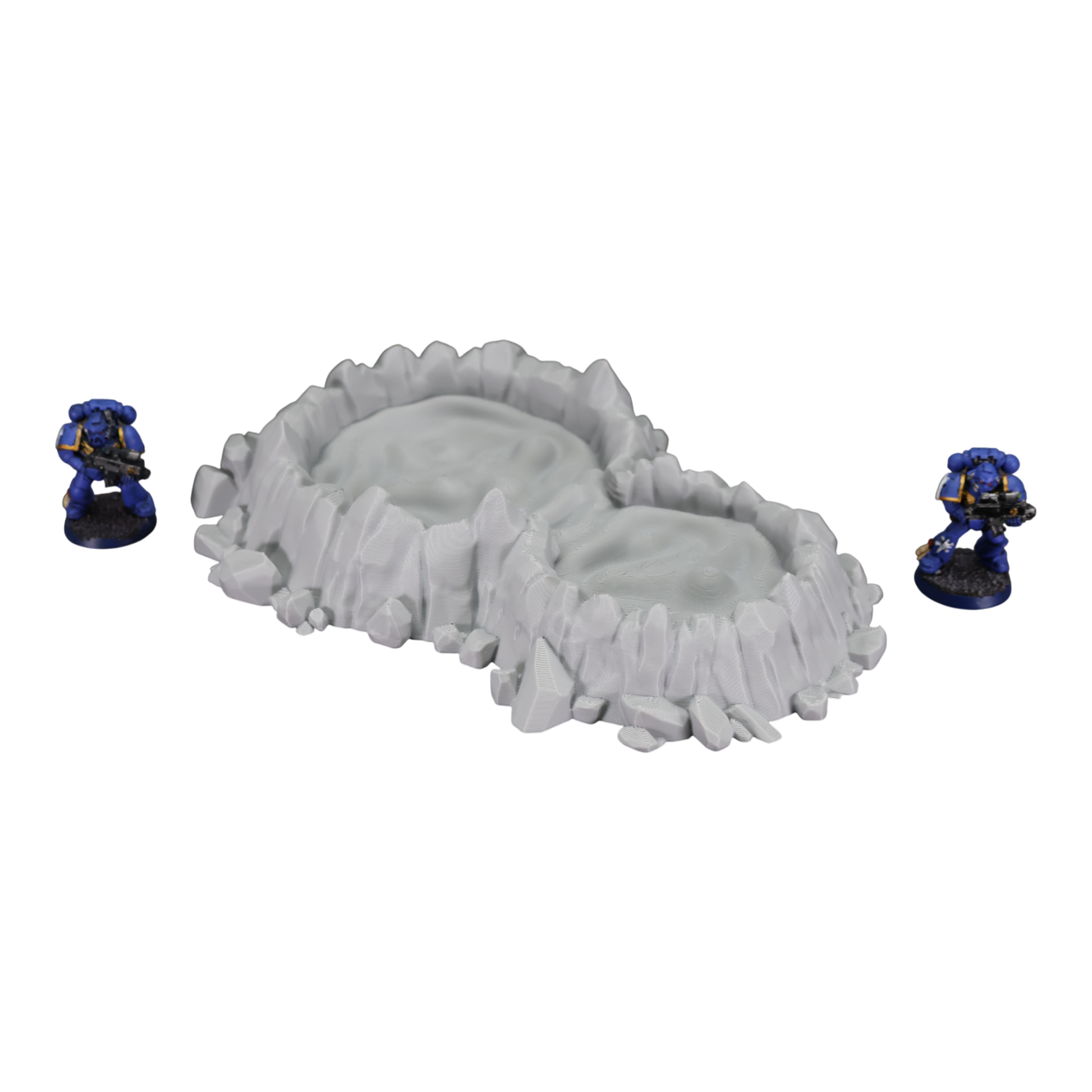 Wargaming 28mm scatter terrain scenery showing 3D-printed item that is compatible with games such as Warhammer 40K, Star Wars Legions, D+D, Dungeons and Dragons, Sci-Fi, Fantasy and other miniature tabletop games. Brand Jawar3d found at www.jawar3d.co.uk.