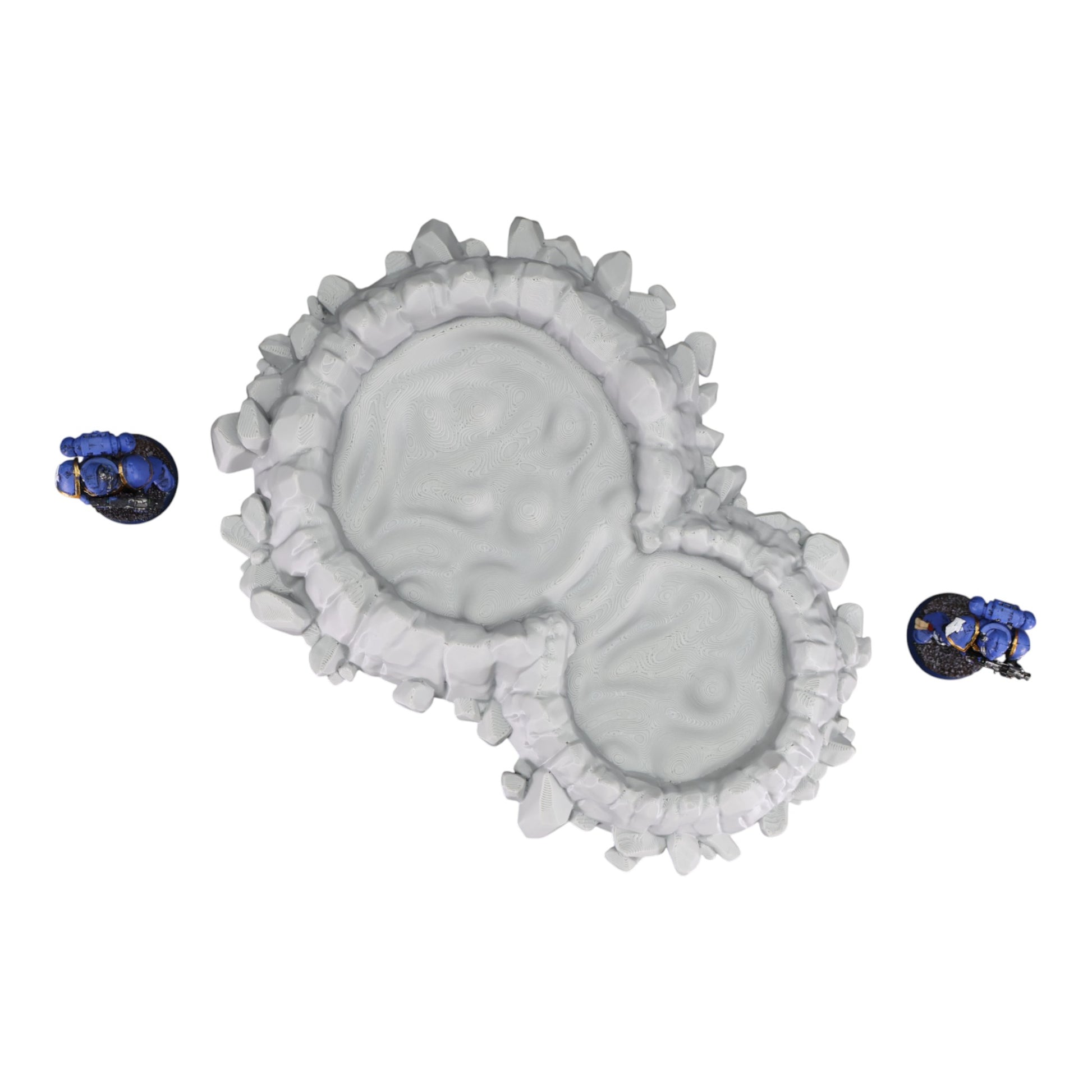Wargaming 28mm scatter terrain scenery showing 3D-printed item that is compatible with games such as Warhammer 40K, Star Wars Legions, D+D, Dungeons and Dragons, Sci-Fi, Fantasy and other miniature tabletop games. Brand Jawar3d found at www.jawar3d.co.uk.