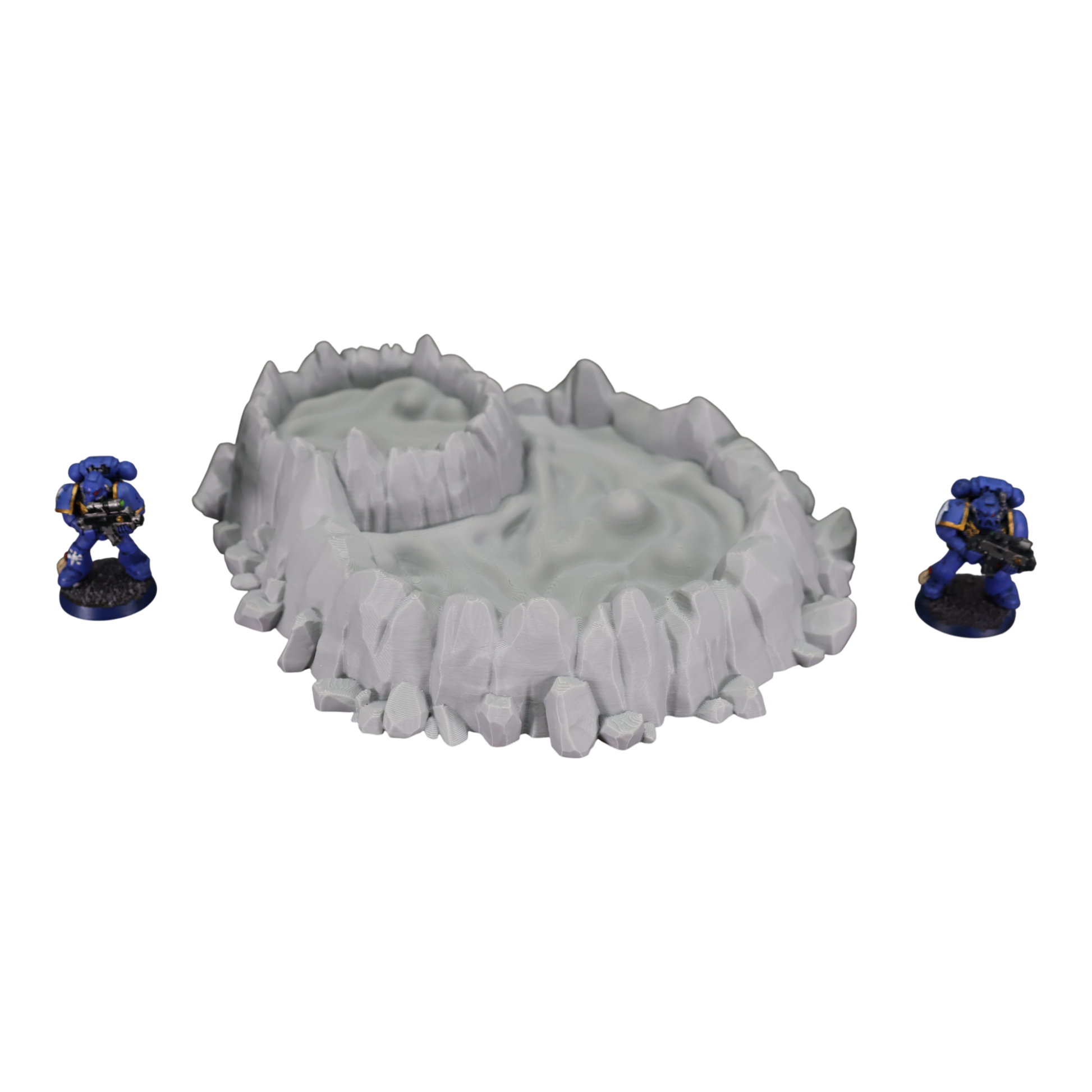 Wargaming 28mm scatter terrain scenery showing 3D-printed item that is compatible with games such as Warhammer 40K, Star Wars Legions, D+D, Dungeons and Dragons, Sci-Fi, Fantasy and other miniature tabletop games. Brand Jawar3d found at www.jawar3d.co.uk.