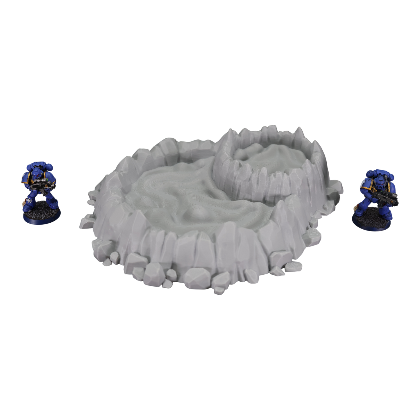 Wargaming 28mm scatter terrain scenery showing 3D-printed item that is compatible with games such as Warhammer 40K, Star Wars Legions, D+D, Dungeons and Dragons, Sci-Fi, Fantasy and other miniature tabletop games. Brand Jawar3d found at www.jawar3d.co.uk.