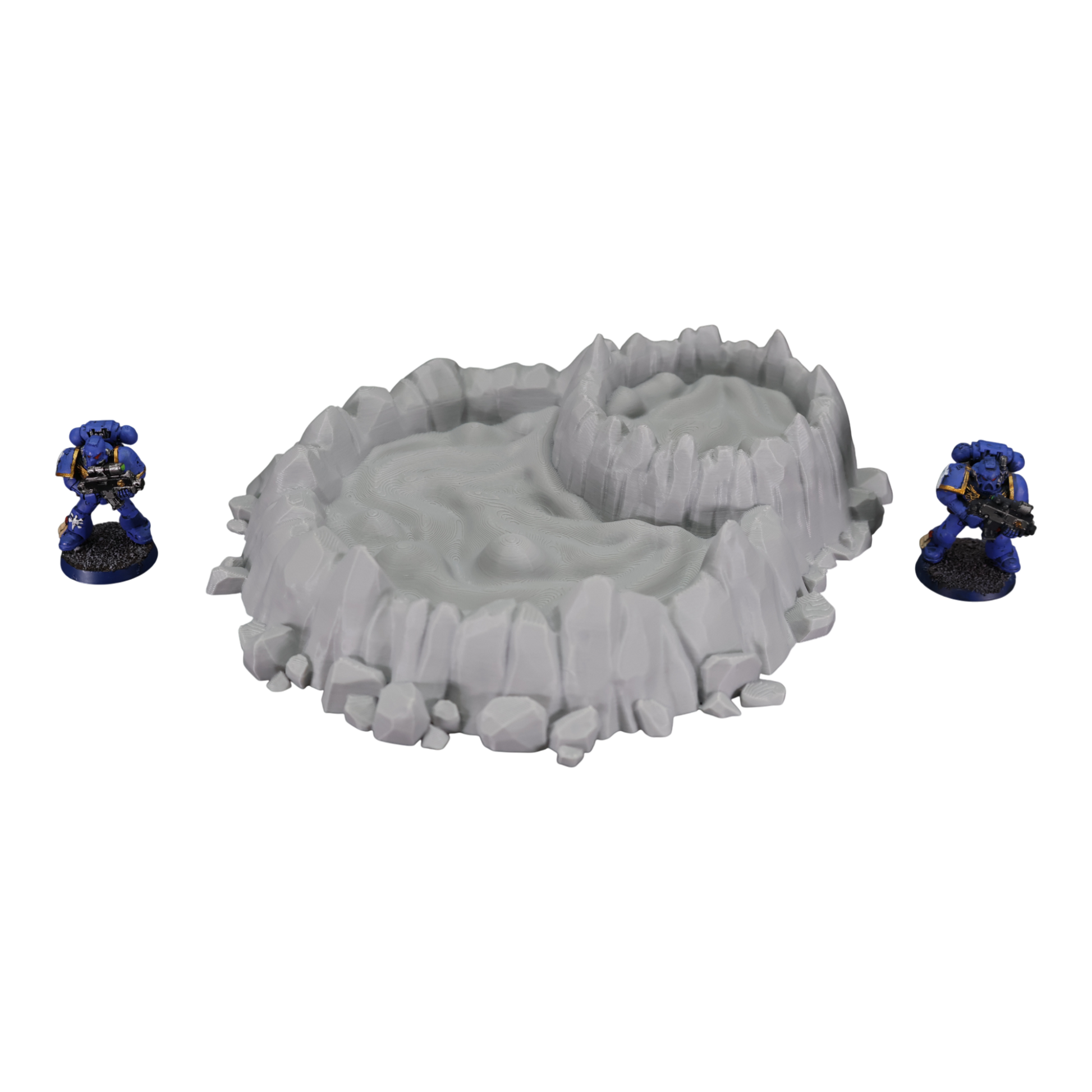 Wargaming 28mm scatter terrain scenery showing 3D-printed item that is compatible with games such as Warhammer 40K, Star Wars Legions, D+D, Dungeons and Dragons, Sci-Fi, Fantasy and other miniature tabletop games. Brand Jawar3d found at www.jawar3d.co.uk.