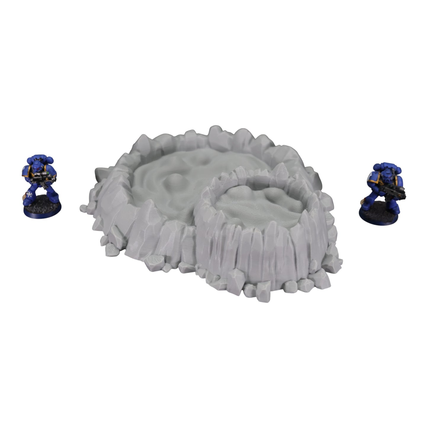 Wargaming 28mm scatter terrain scenery showing 3D-printed item that is compatible with games such as Warhammer 40K, Star Wars Legions, D+D, Dungeons and Dragons, Sci-Fi, Fantasy and other miniature tabletop games. Brand Jawar3d found at www.jawar3d.co.uk.