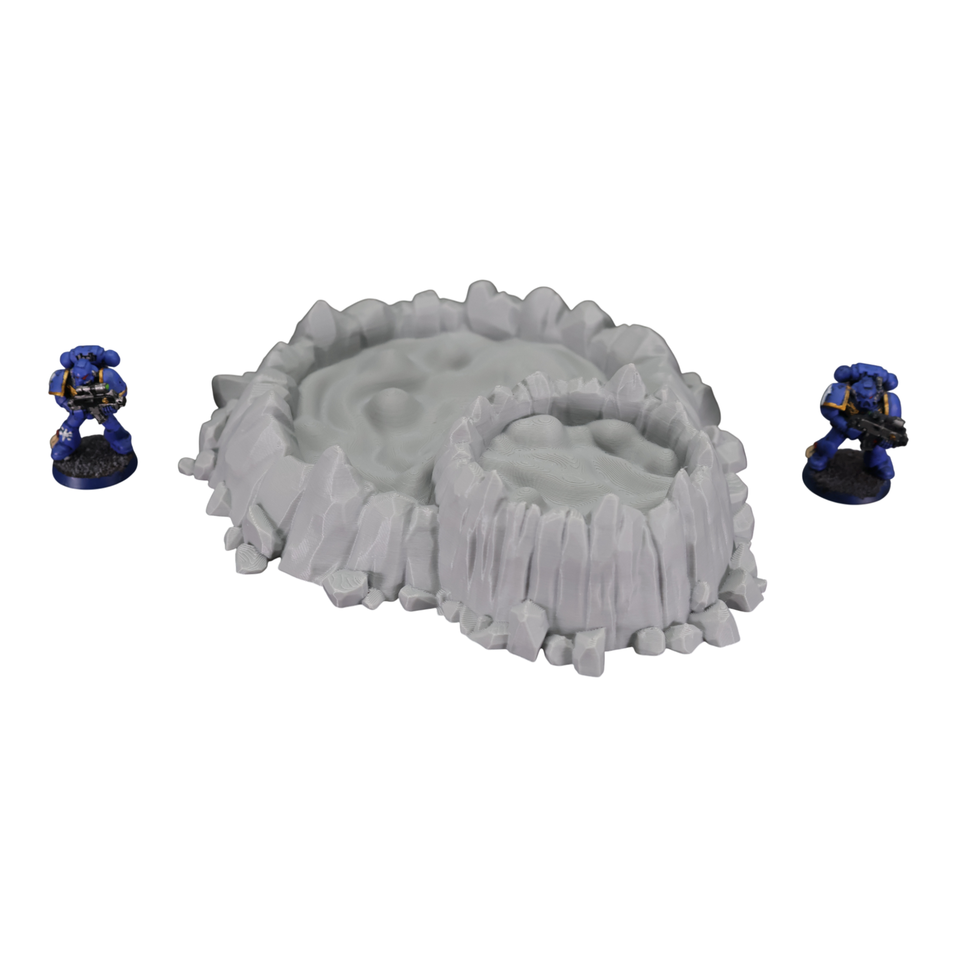 Wargaming 28mm scatter terrain scenery showing 3D-printed item that is compatible with games such as Warhammer 40K, Star Wars Legions, D+D, Dungeons and Dragons, Sci-Fi, Fantasy and other miniature tabletop games. Brand Jawar3d found at www.jawar3d.co.uk.