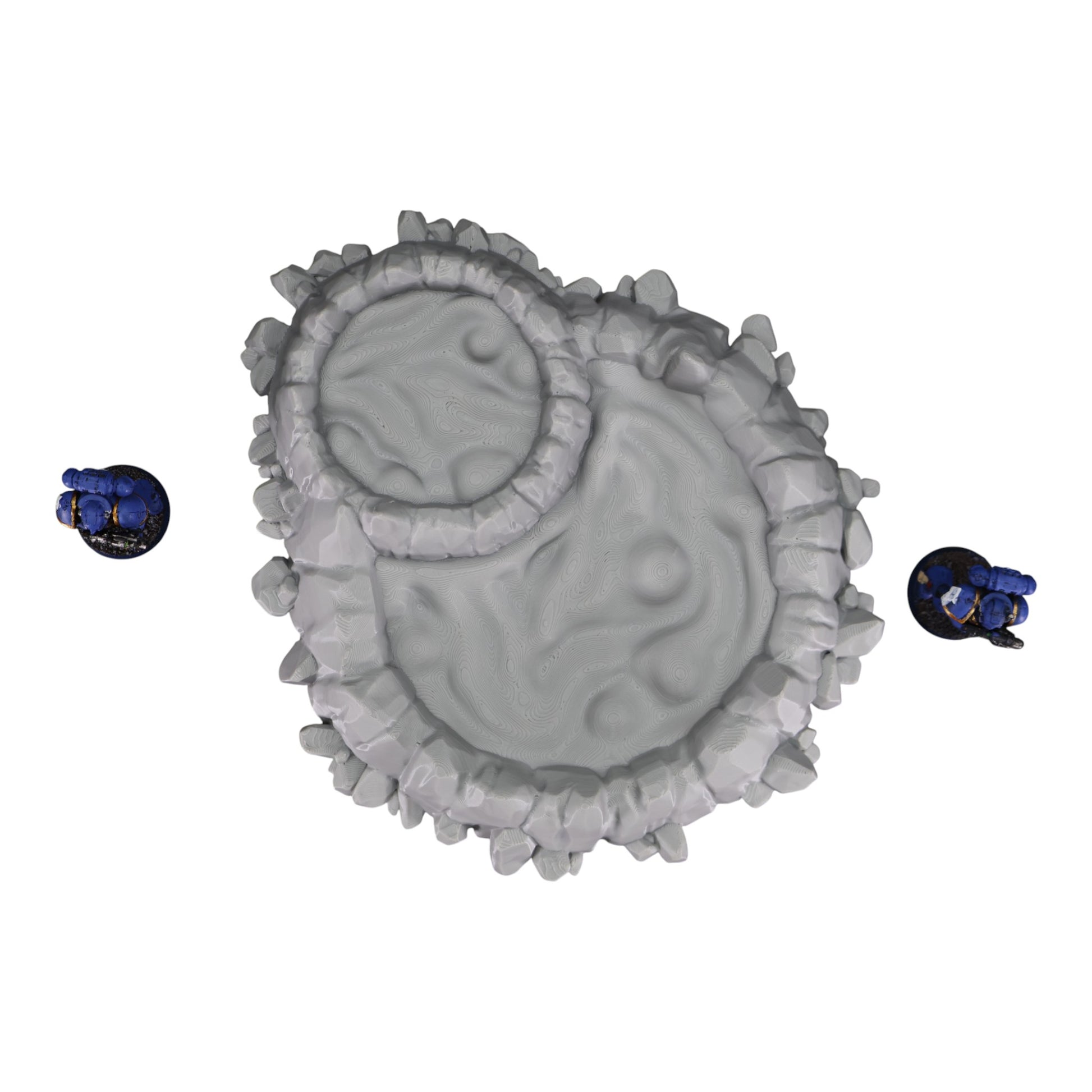 Wargaming 28mm scatter terrain scenery showing 3D-printed item that is compatible with games such as Warhammer 40K, Star Wars Legions, D+D, Dungeons and Dragons, Sci-Fi, Fantasy and other miniature tabletop games. Brand Jawar3d found at www.jawar3d.co.uk.