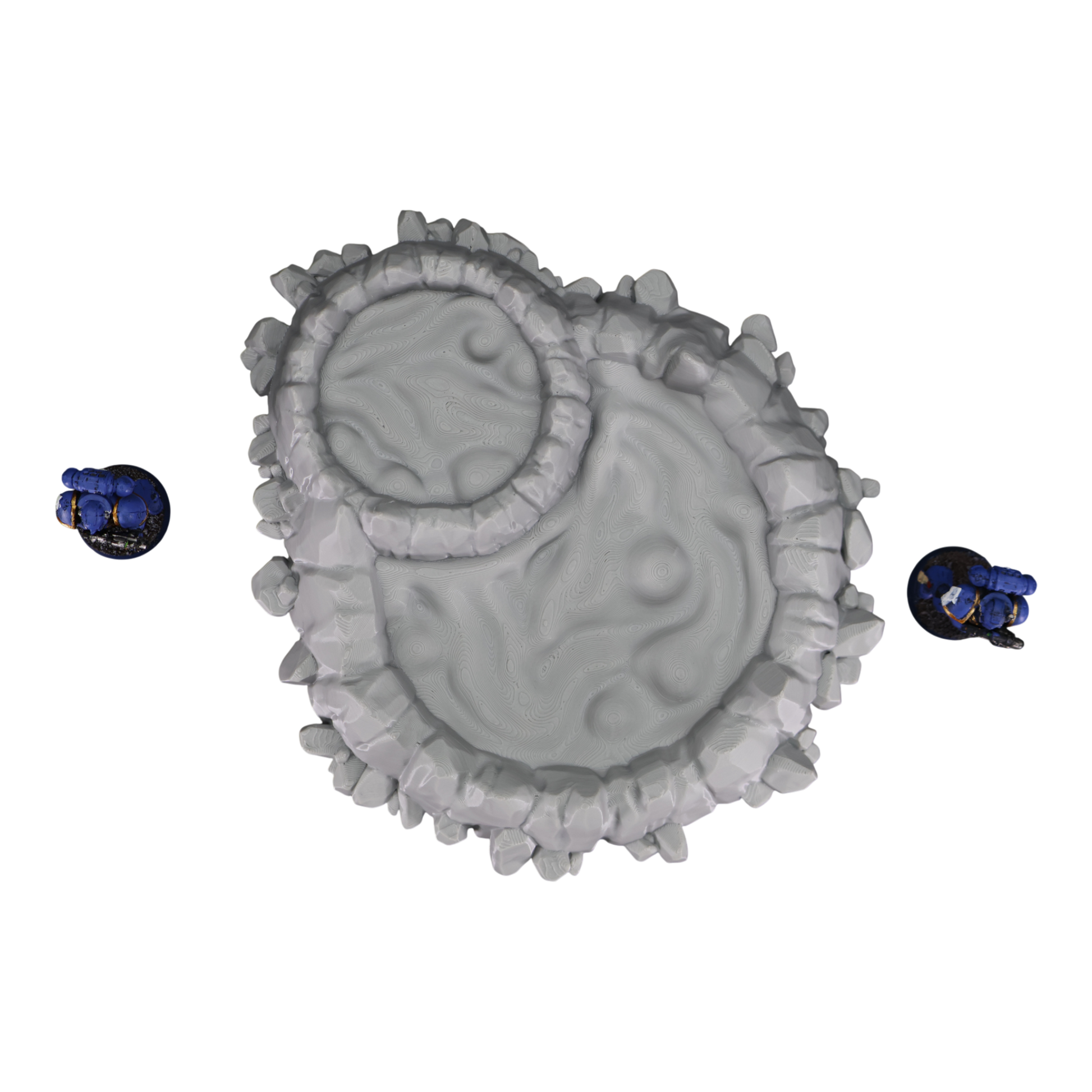 Wargaming 28mm scatter terrain scenery showing 3D-printed item that is compatible with games such as Warhammer 40K, Star Wars Legions, D+D, Dungeons and Dragons, Sci-Fi, Fantasy and other miniature tabletop games. Brand Jawar3d found at www.jawar3d.co.uk.