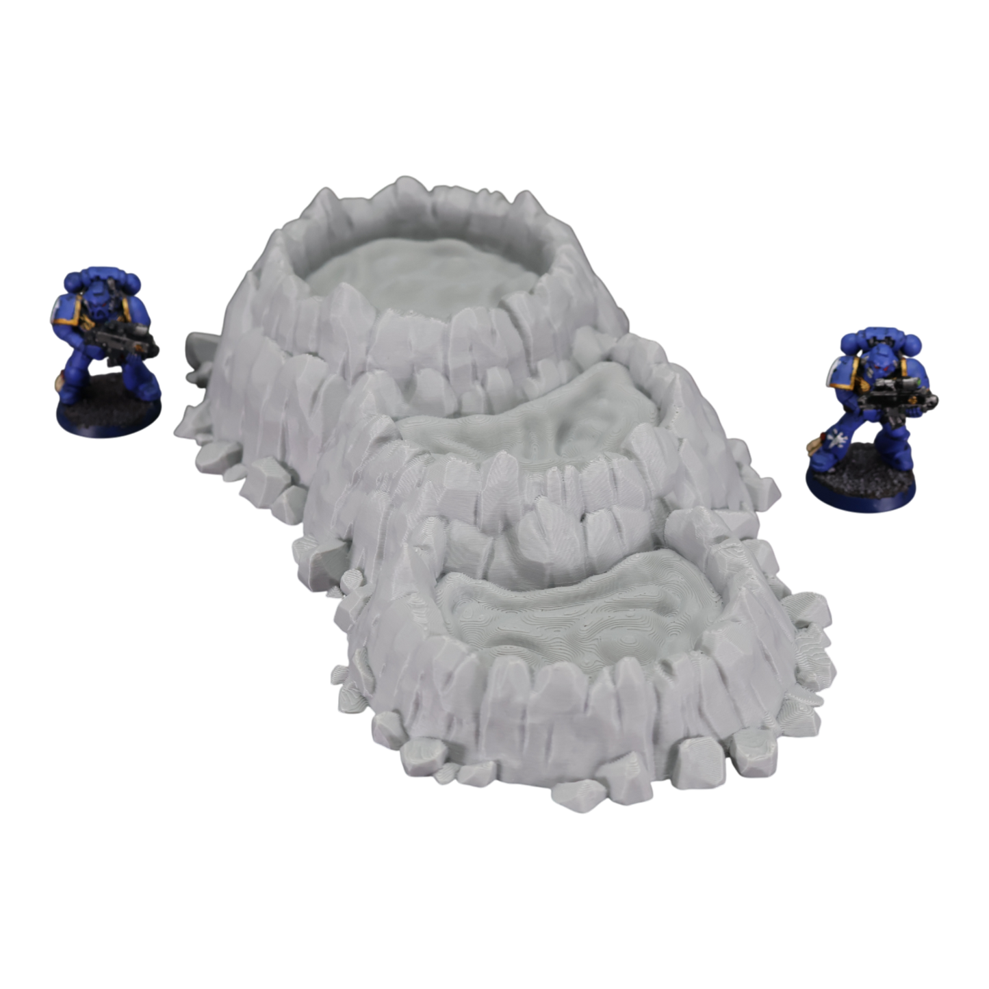 Wargaming 28mm scatter terrain scenery showing 3D-printed item that is compatible with games such as Warhammer 40K, Star Wars Legions, D+D, Dungeons and Dragons, Sci-Fi, Fantasy and other miniature tabletop games. Brand Jawar3d found at www.jawar3d.co.uk.